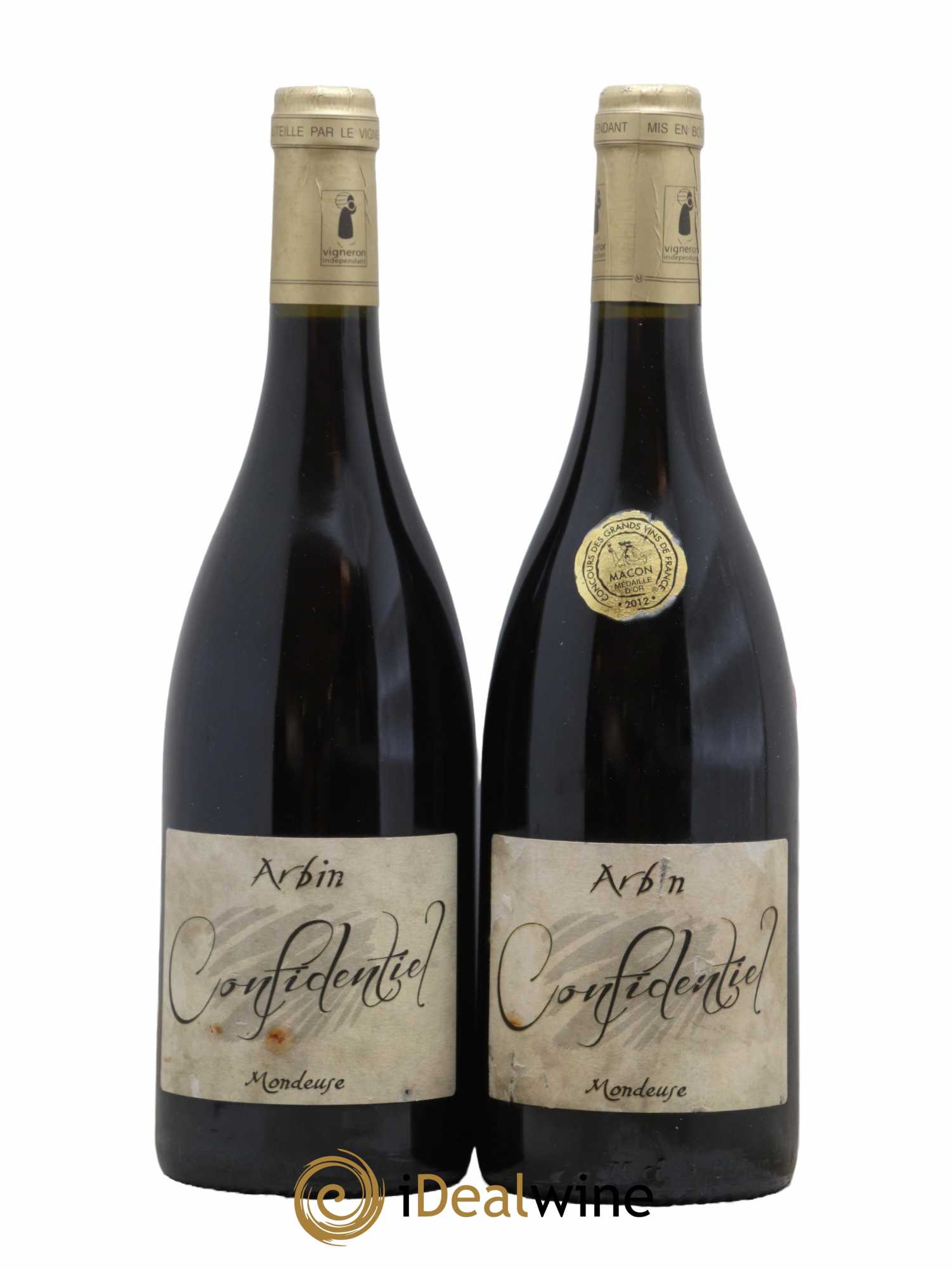 Vin de Savoie Arbin Mondeuse Confidentiel Trosset 2011 - Lot de 2 bouteilles - 0