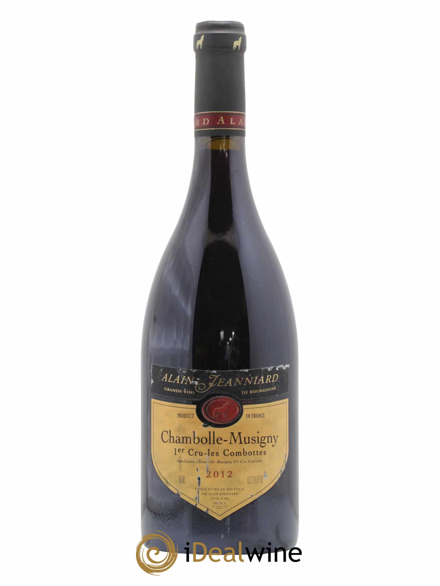 Chambolle-Musigny 1er Cru Les Combottes Alain Jeanniard 2012 - Lot de 1 bouteille - 0