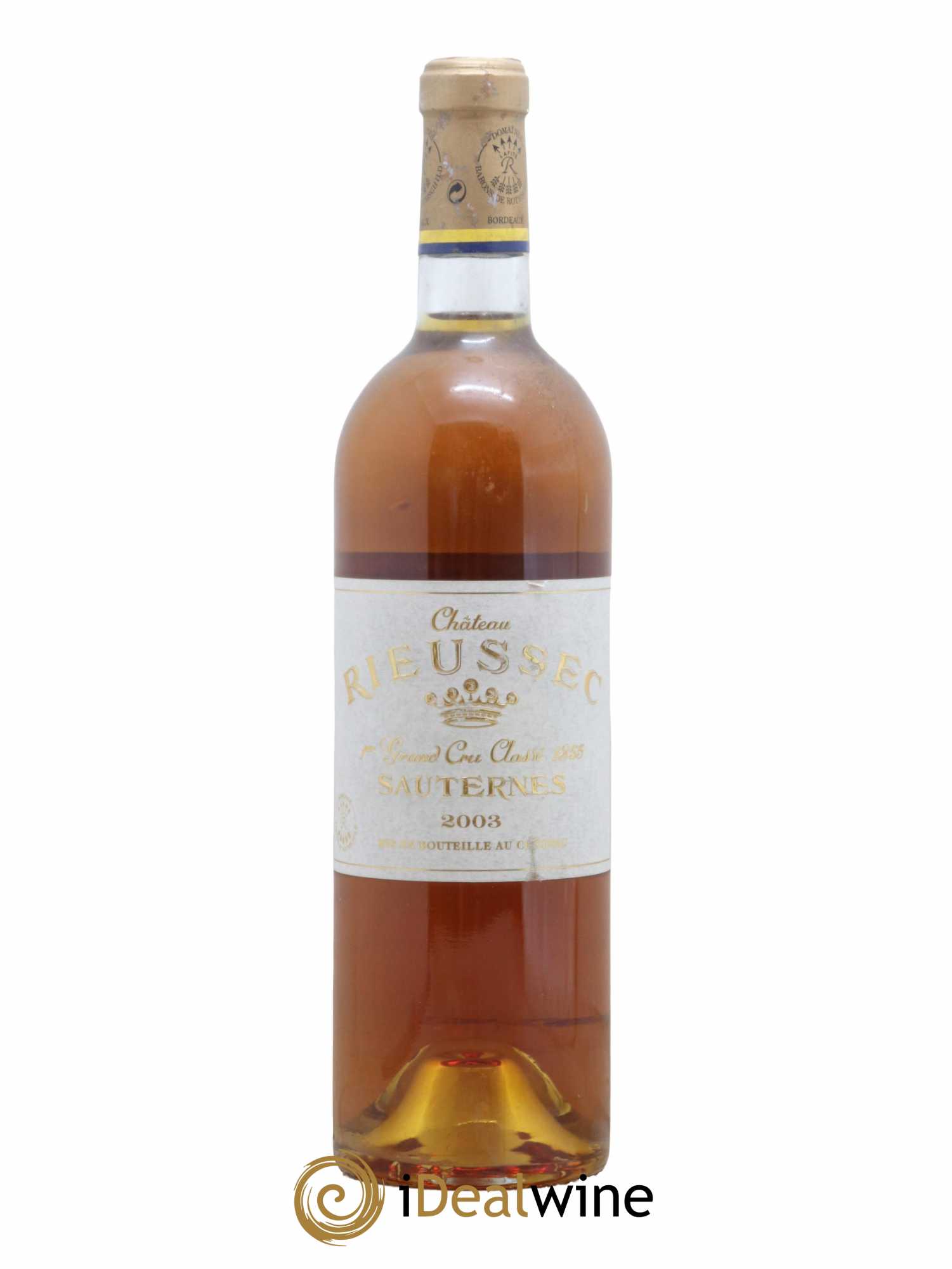 Château Rieussec 1er Grand Cru Classé 2003 - Posten von 1 Flasche - 0