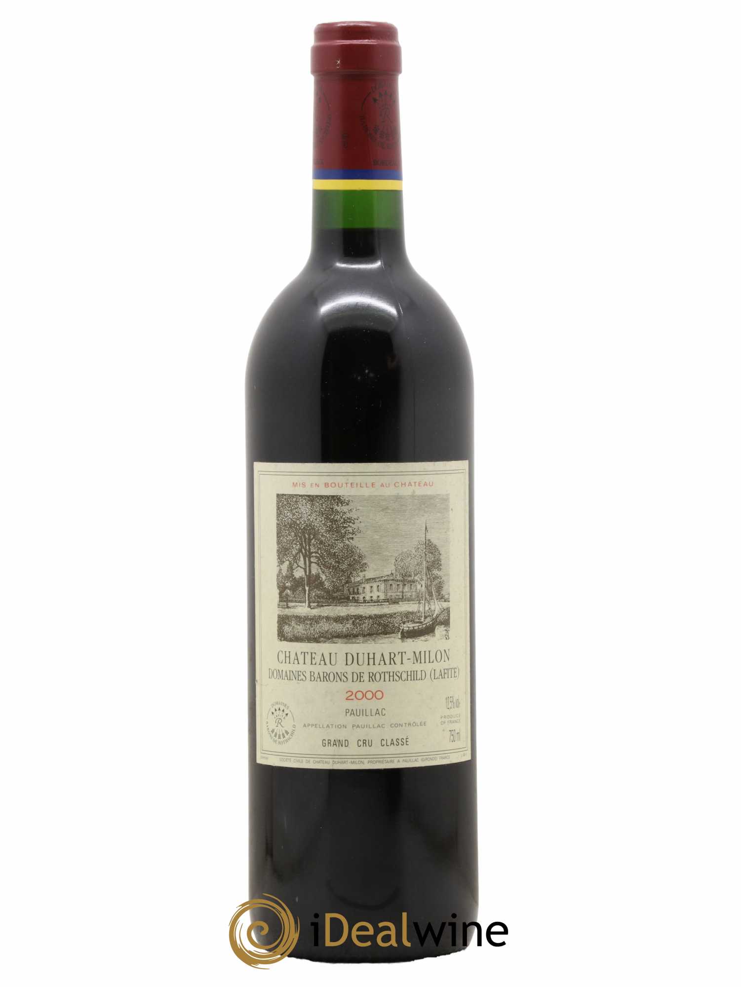 Château Duhart-Milon 4ème Grand Cru Classé 2000 - Lot de 1 bouteille - 0