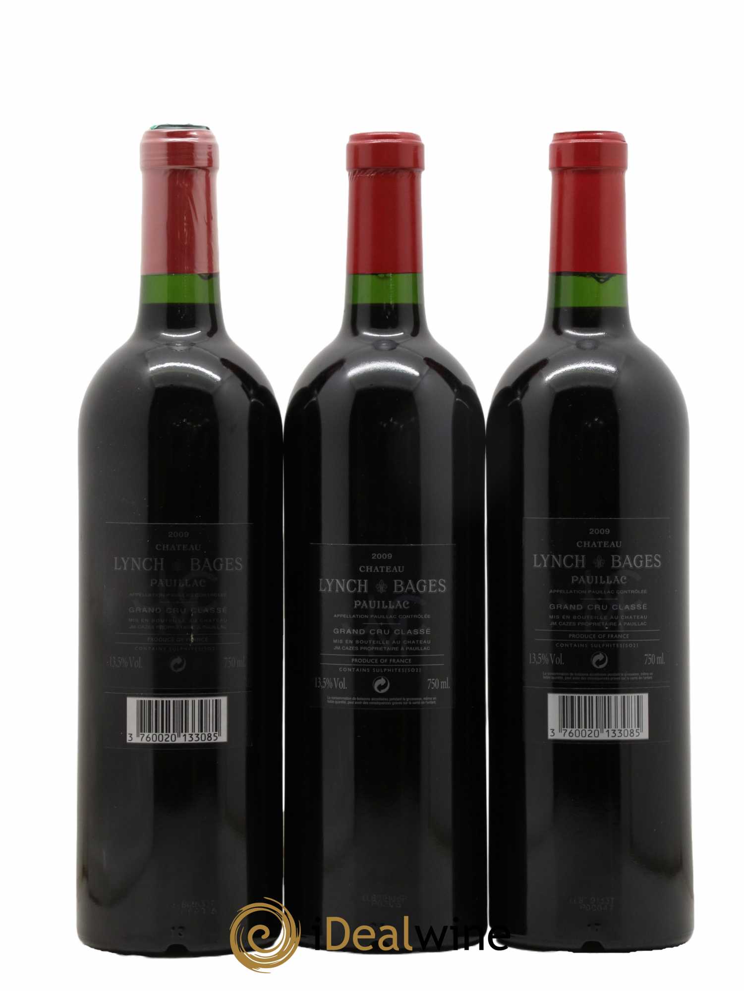 Château Lynch Bages 5ème Grand Cru Classé 2009 - Lot de 6 bouteilles - 4