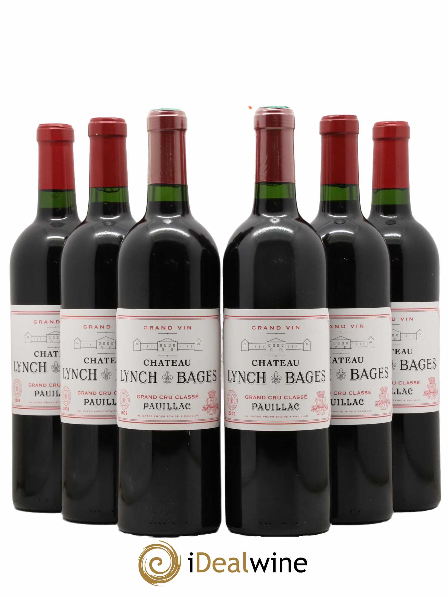 Château Lynch Bages 5ème Grand Cru Classé 2009 - Lot de 6 bouteilles - 0