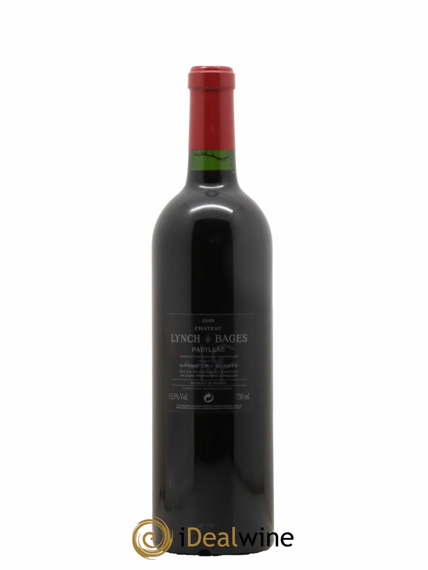 Château Lynch Bages 5ème Grand Cru Classé 2009 - Lot de 1 bouteille - 1