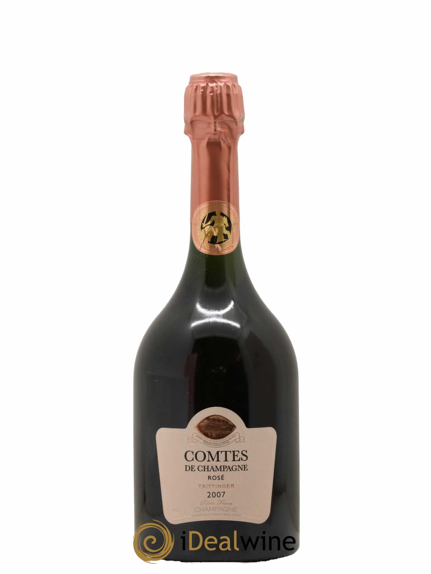 Comtes de Champagne Rosé Grand Cru Brut Taittinger 2007 - Lot de 1 bouteille - 1