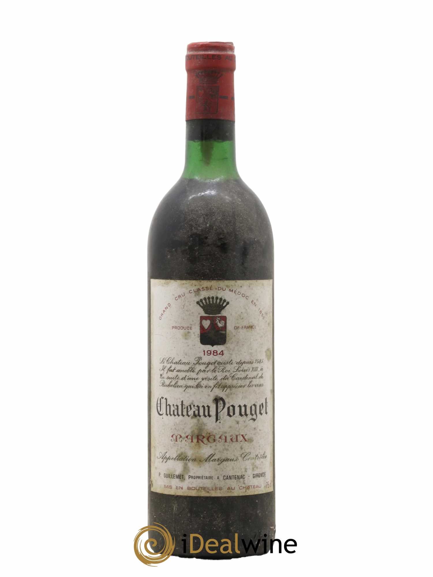 Château Pouget 4ème Grand Cru Classé 1984 - Lot of 1 bottle - 0