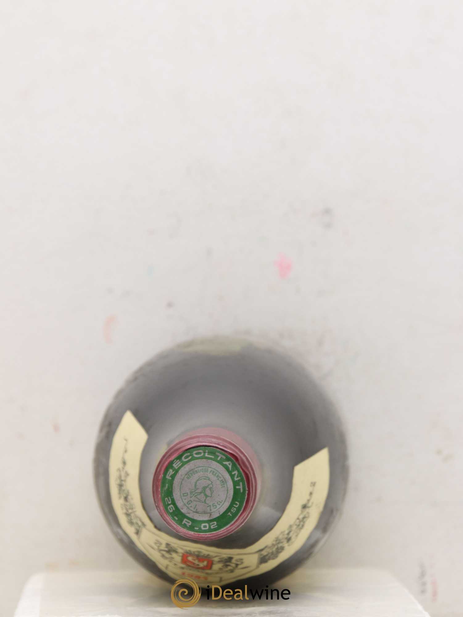 Hermitage Le Gréal Marc Sorrel 1985 - Lot de 1 bouteille - 1