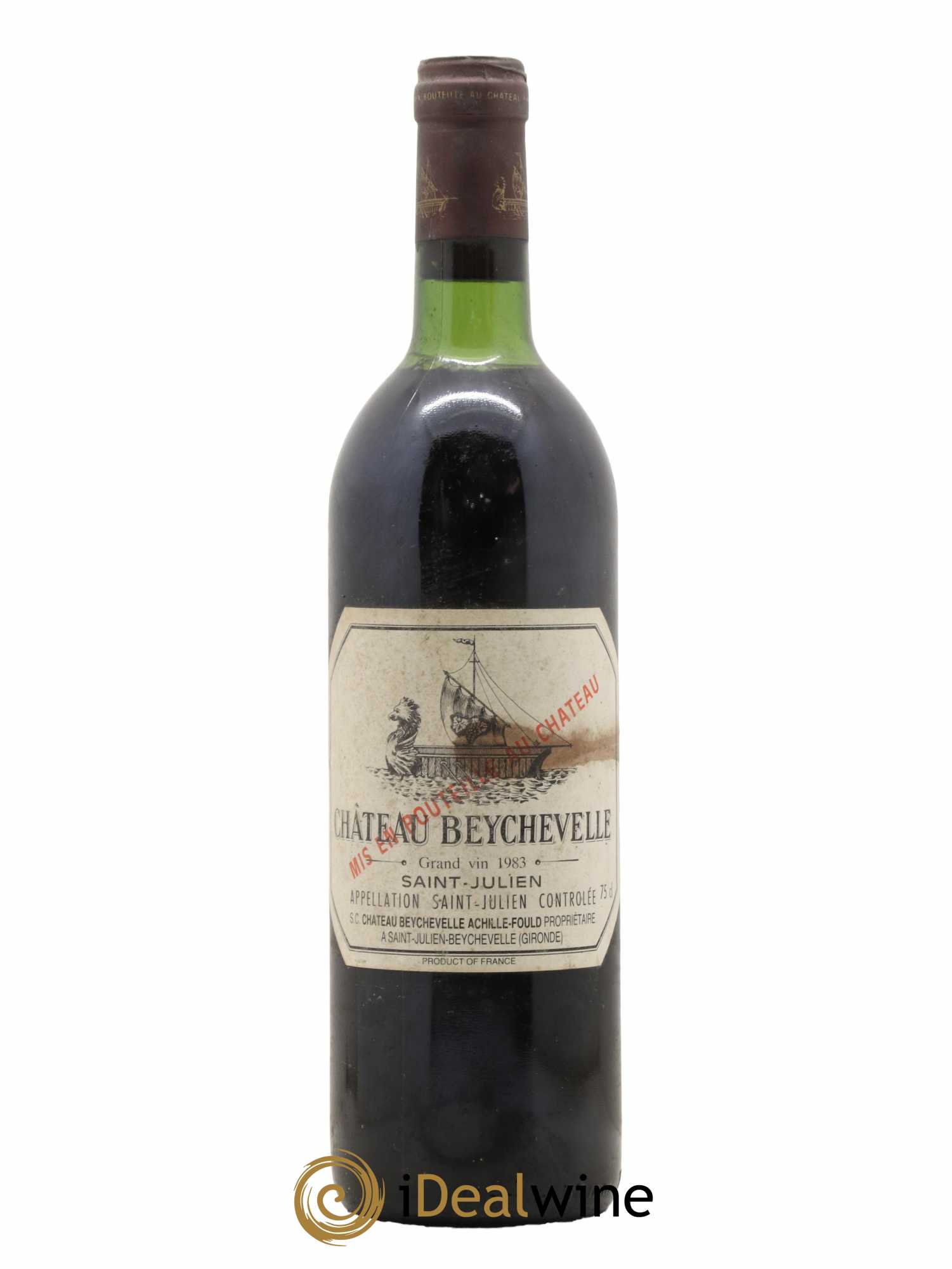 Château Beychevelle 4ème Grand Cru Classé 1983 - Lot de 1 bouteille - 0