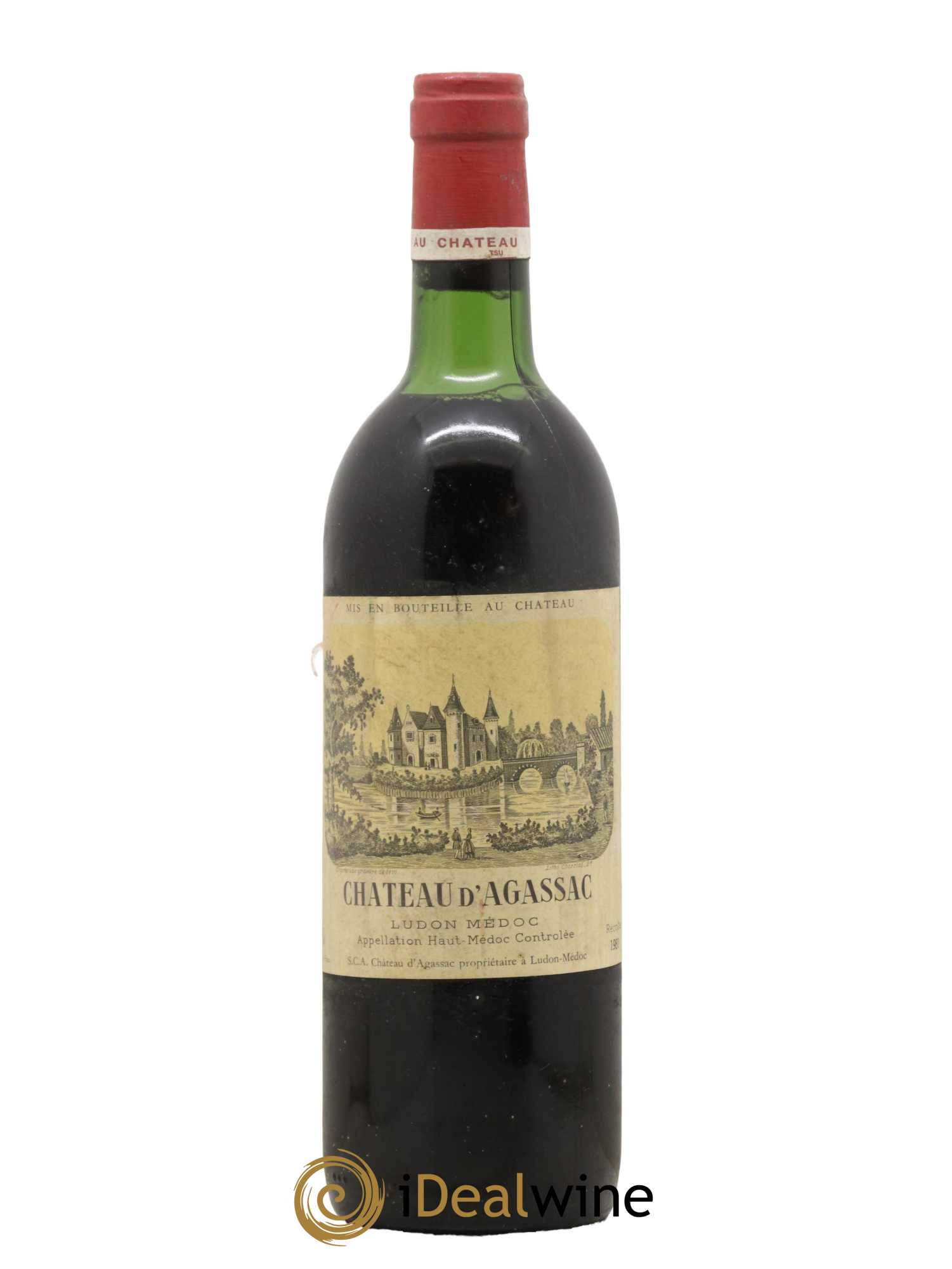 Château d' Agassac Cru Bourgeois 1981 - Lot de 1 bouteille - 0