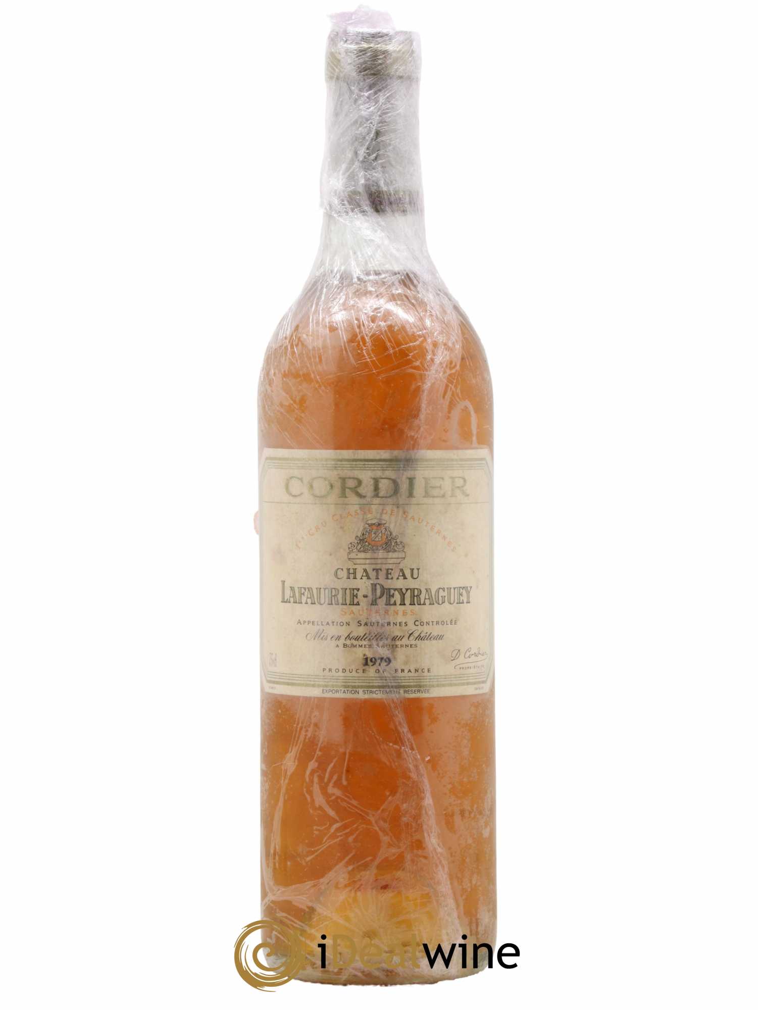 Château Lafaurie-Peyraguey 1er Grand Cru Classé 1979 - Lotto di 1 bottiglia - 0