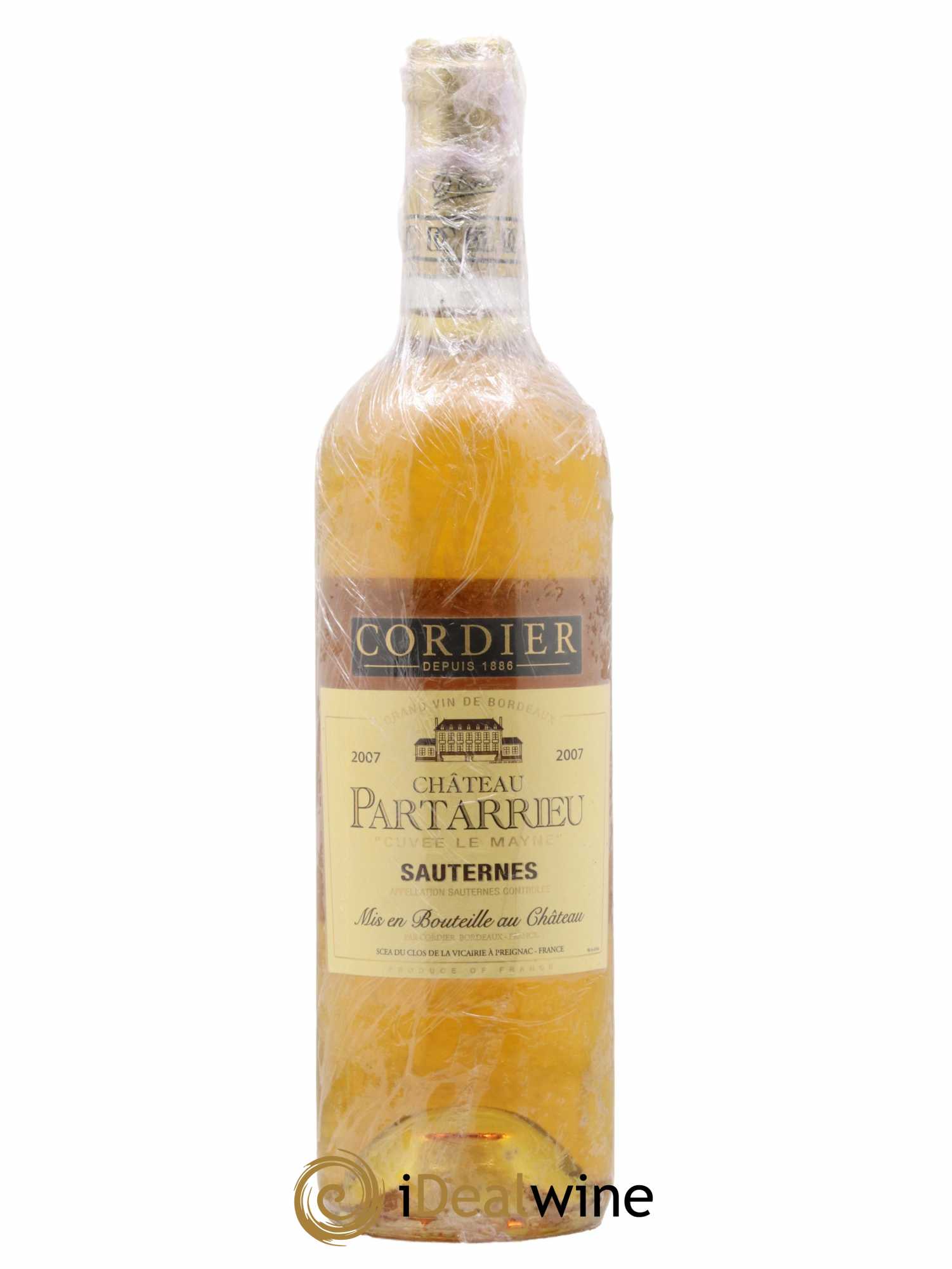 Sauternes Château Partarrieu 2007 - Lotto di 1 bottiglia - 0