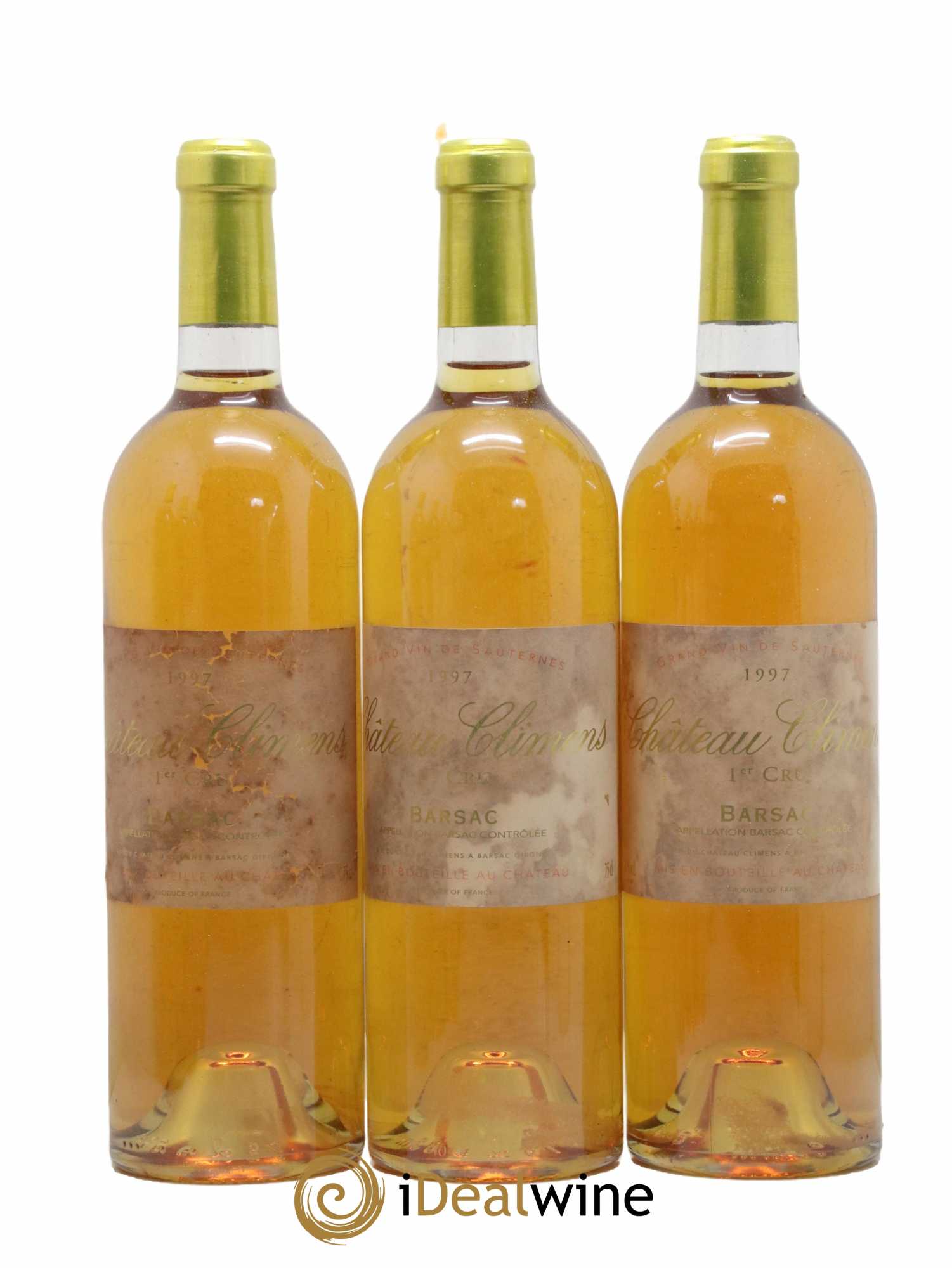 Château Climens 1er Grand Cru Classé 1997 - Lotto di 6 bottiglie - 1