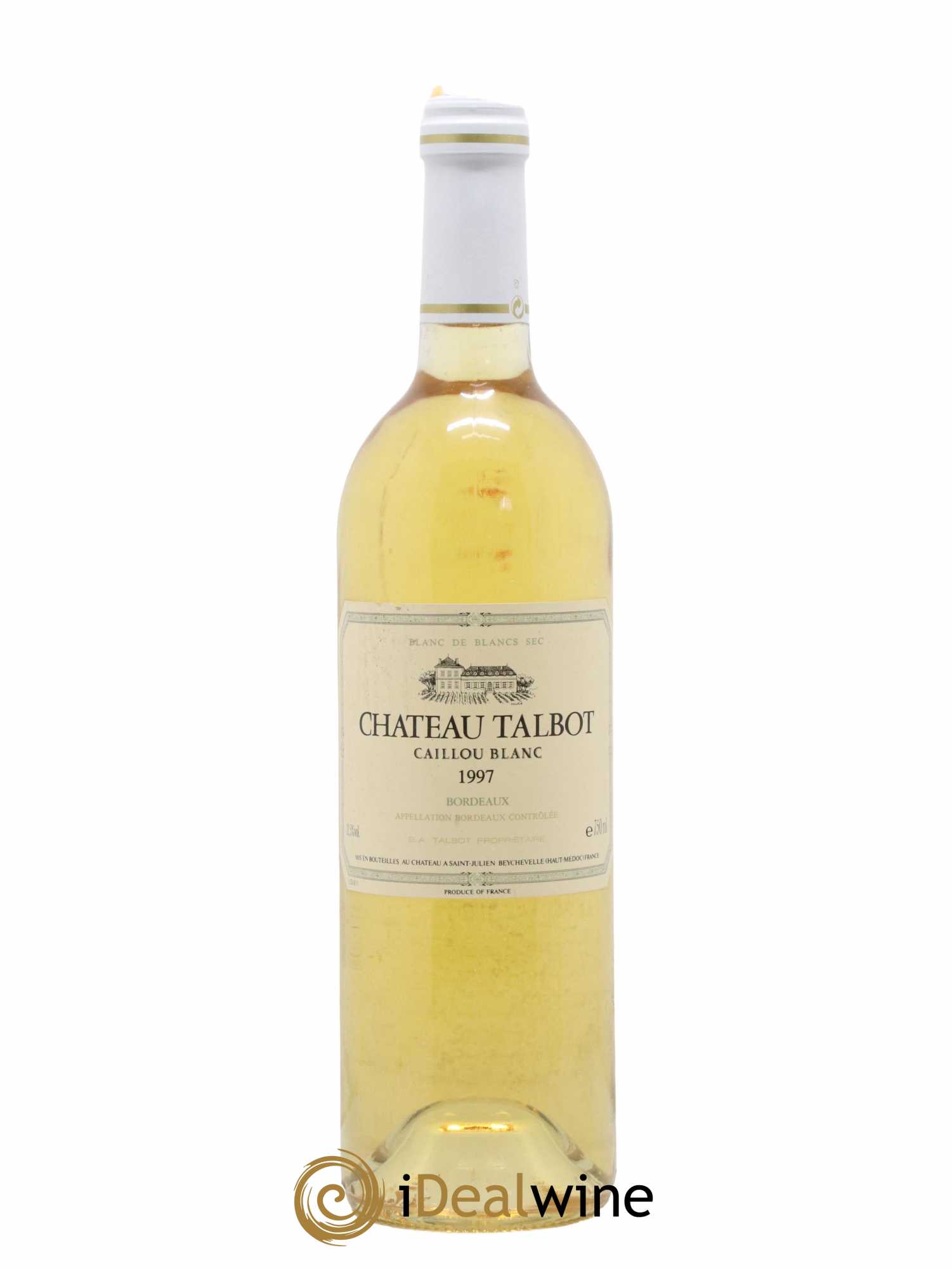 Château Talbot Caillou Blanc 1997 - Lot de 1 bouteille - 0