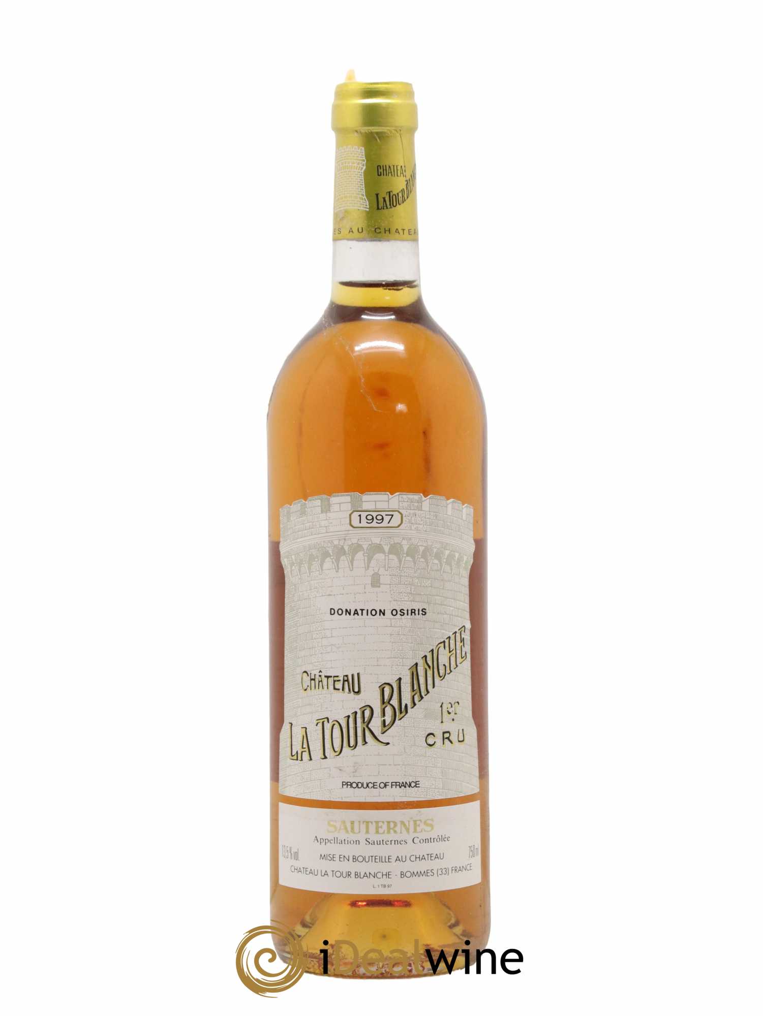 Château la Tour Blanche 1er Grand Cru Classé 1997 - Lotto di 1 bottiglia - 0