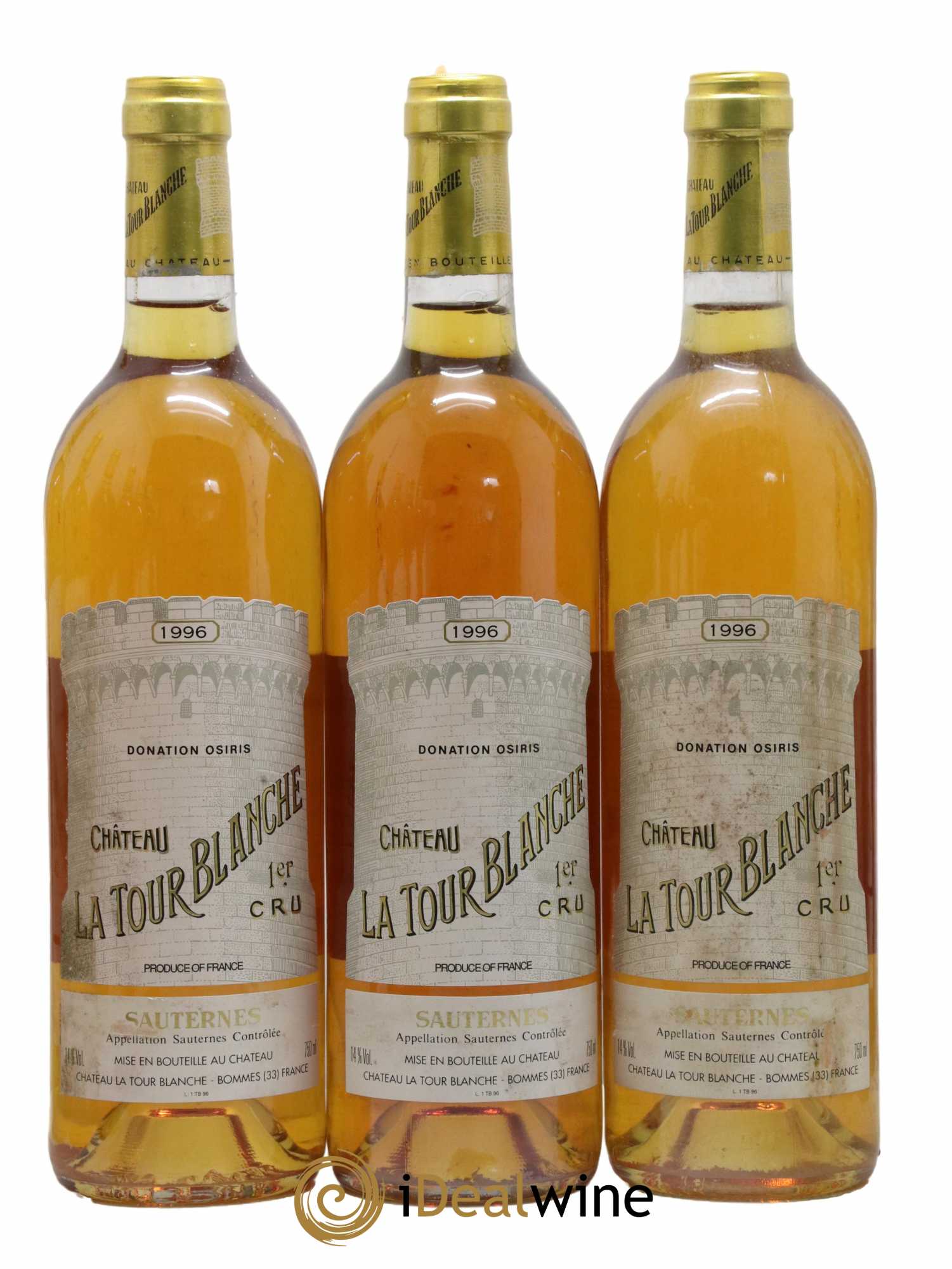 Château la Tour Blanche 1er Grand Cru Classé 1996 - Lotto di 12 bottiglie - 4