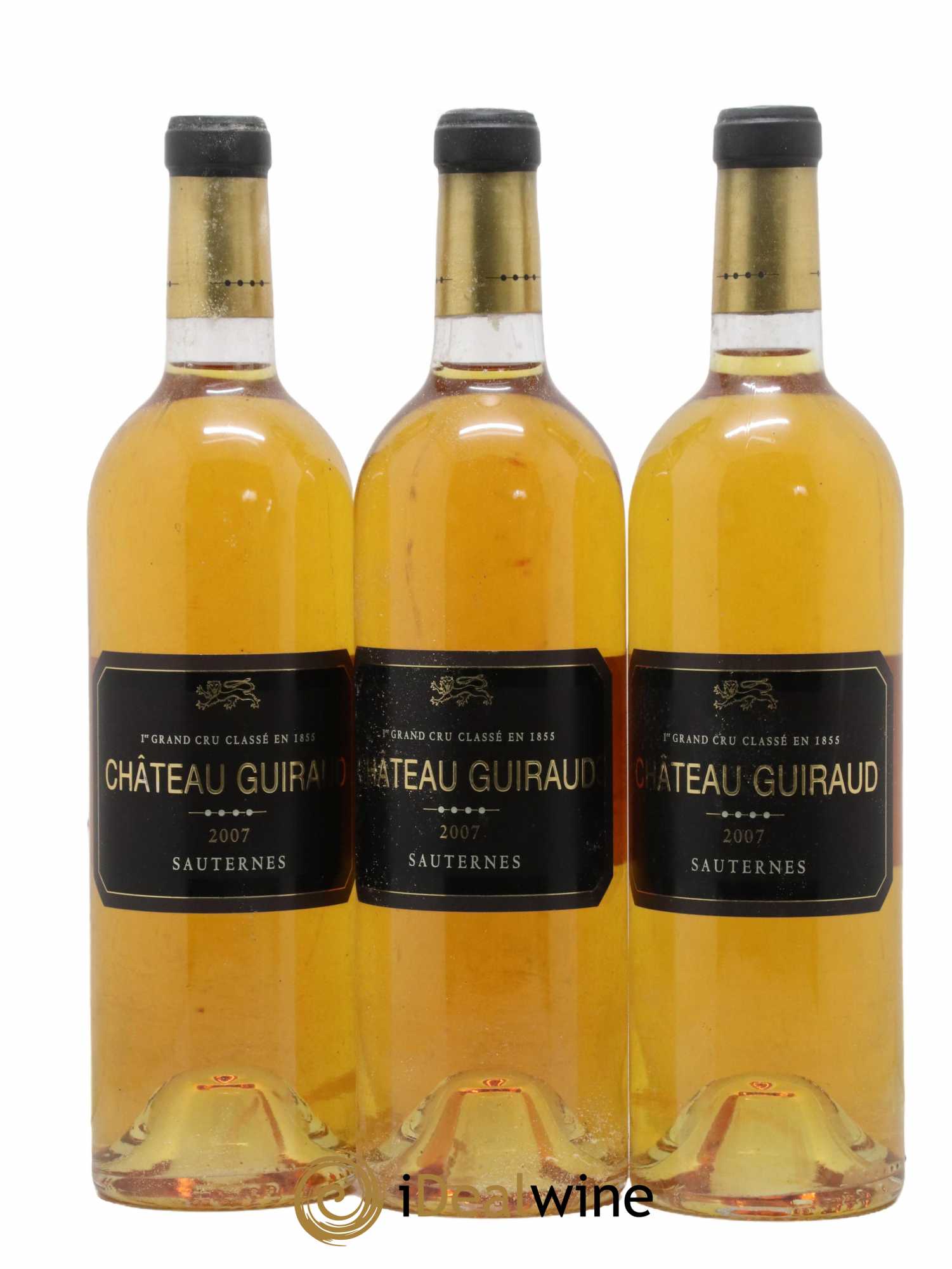 Château Guiraud 1er Grand Cru Classé 2007 - Lotto di 3 bottiglie - 0