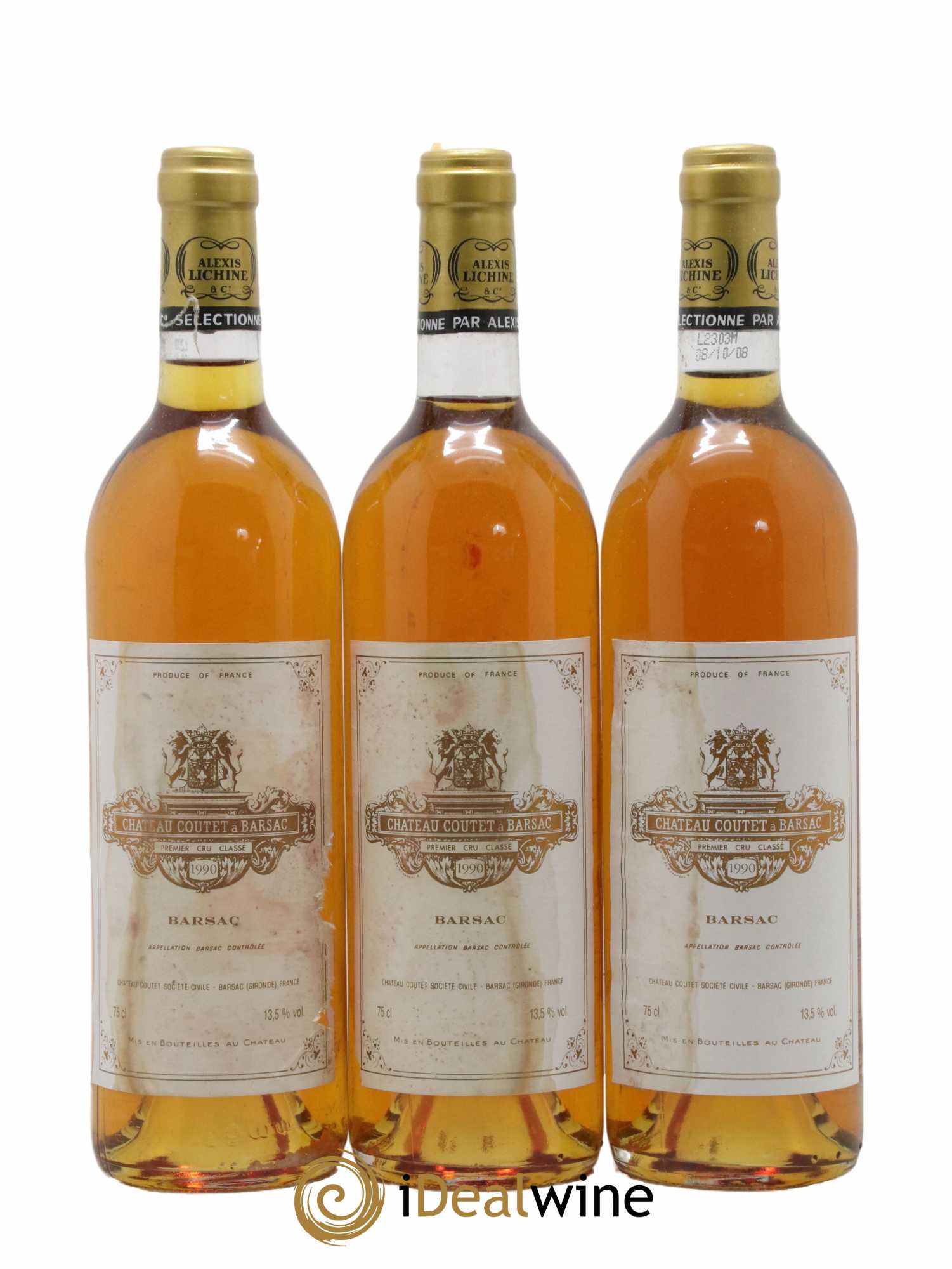 Château Coutet 1er Grand Cru Classé 1990 - Lotto di 12 bottiglie - 4