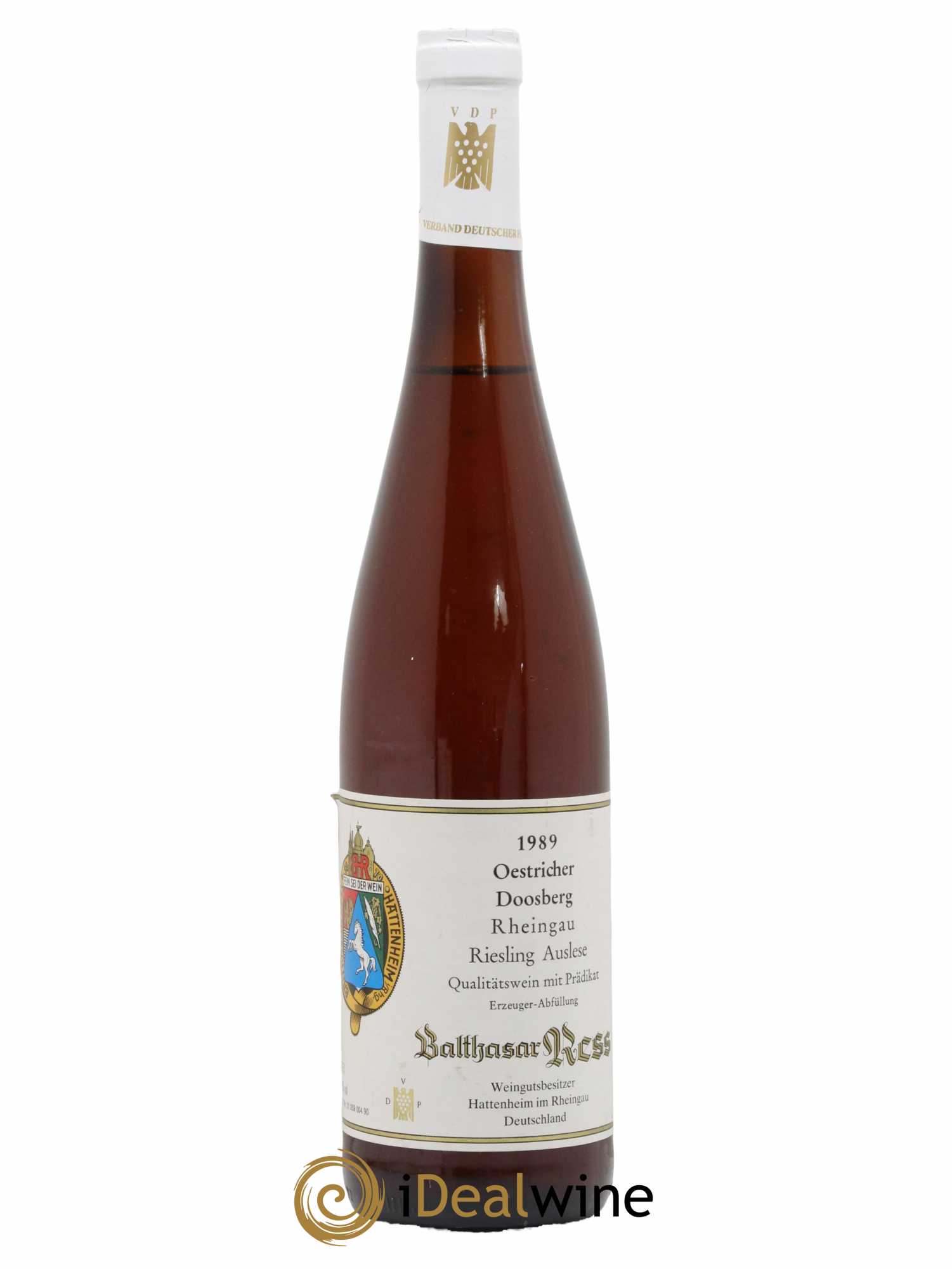 Allemagne Rheingau Riesling Auslese Oestricher Doosberg Balthasar Ress 1989 - Lot de 1 bouteille - 0