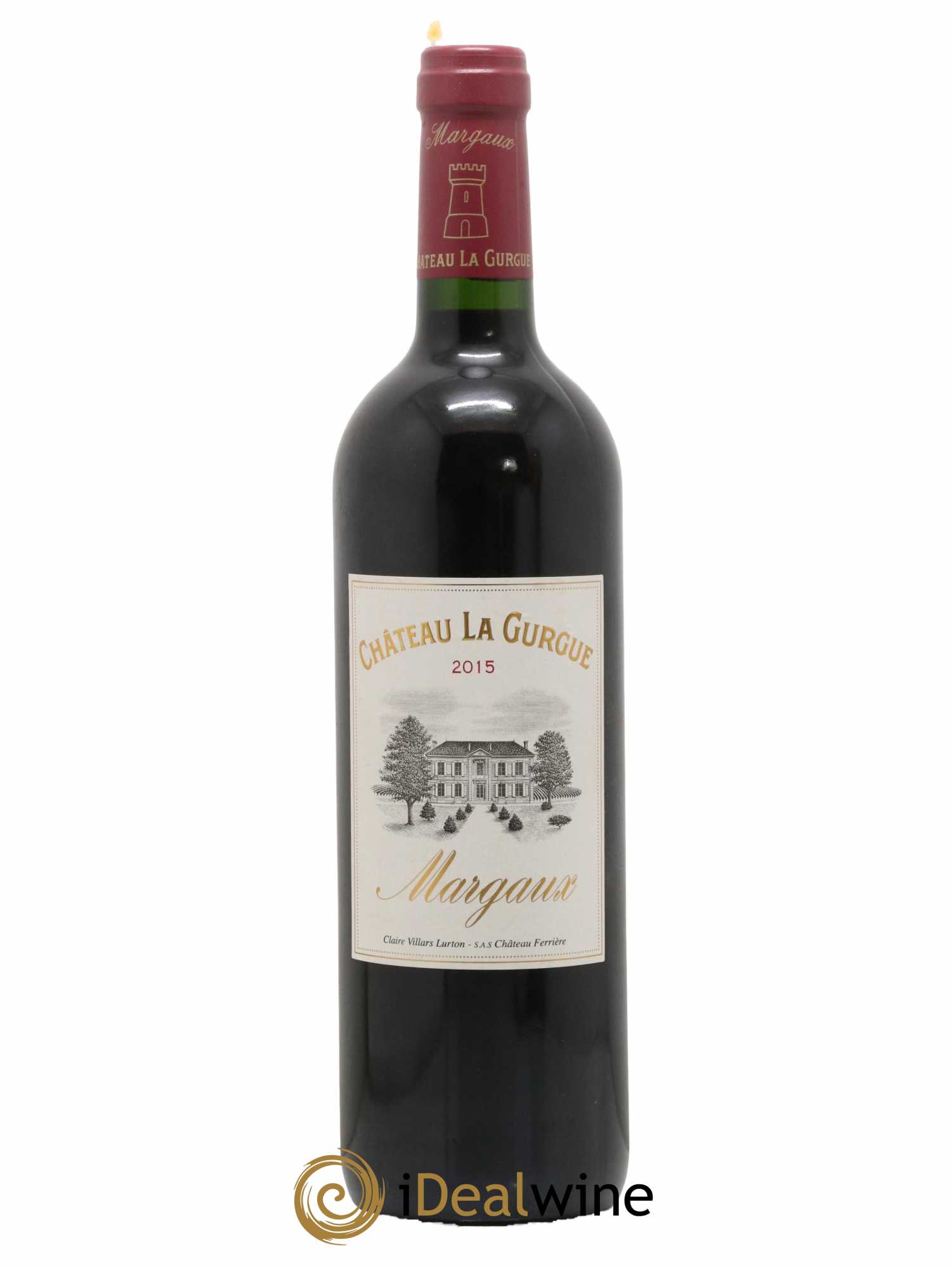 Château la Gurgue Cru Bourgeois 2015 - Lot de 1 bouteille - 0