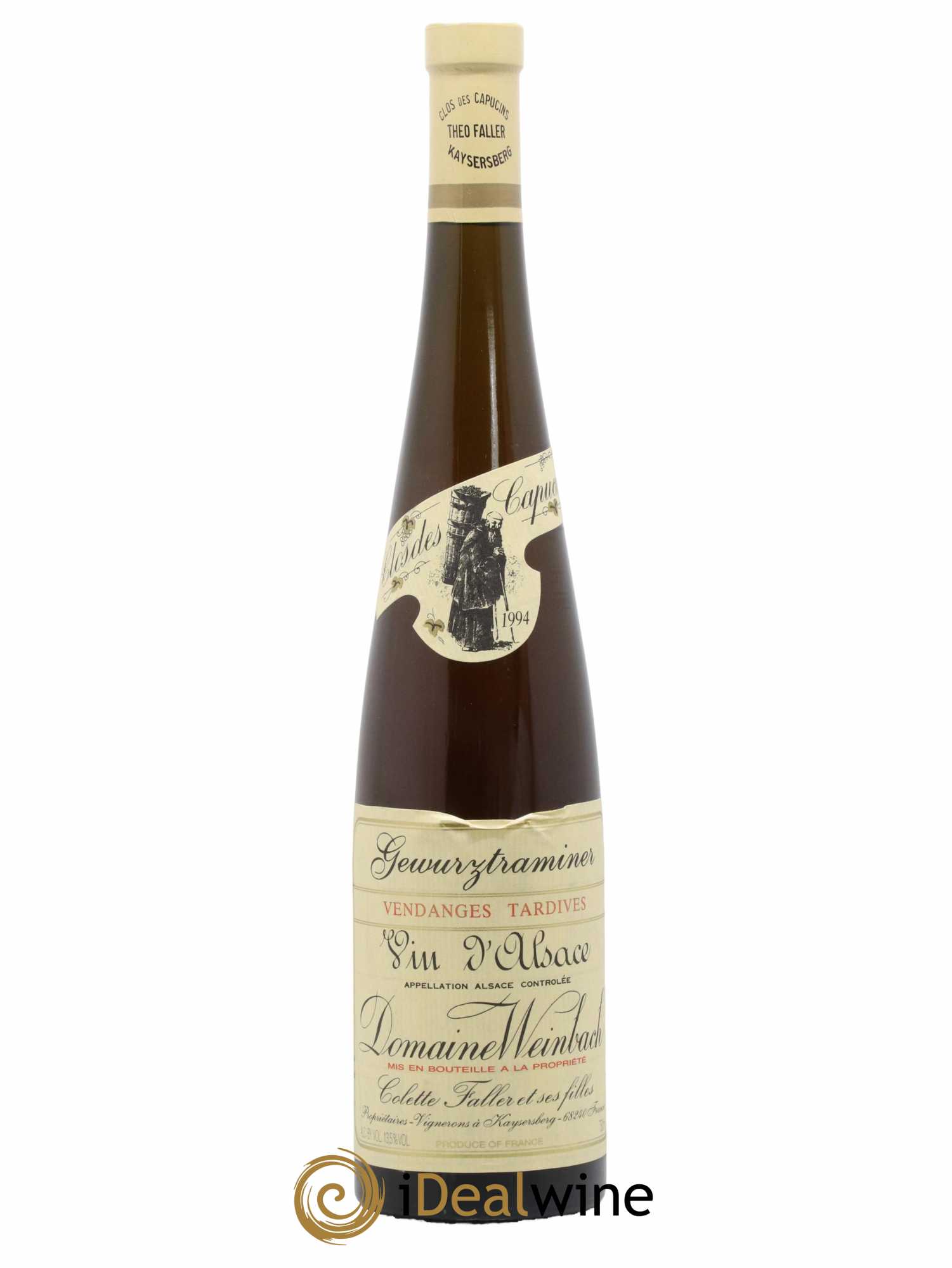 Alsace Gewurztraminer Vendanges Tardives Weinbach (Domaine) 1994 - Lotto di 1 bottiglia - 0