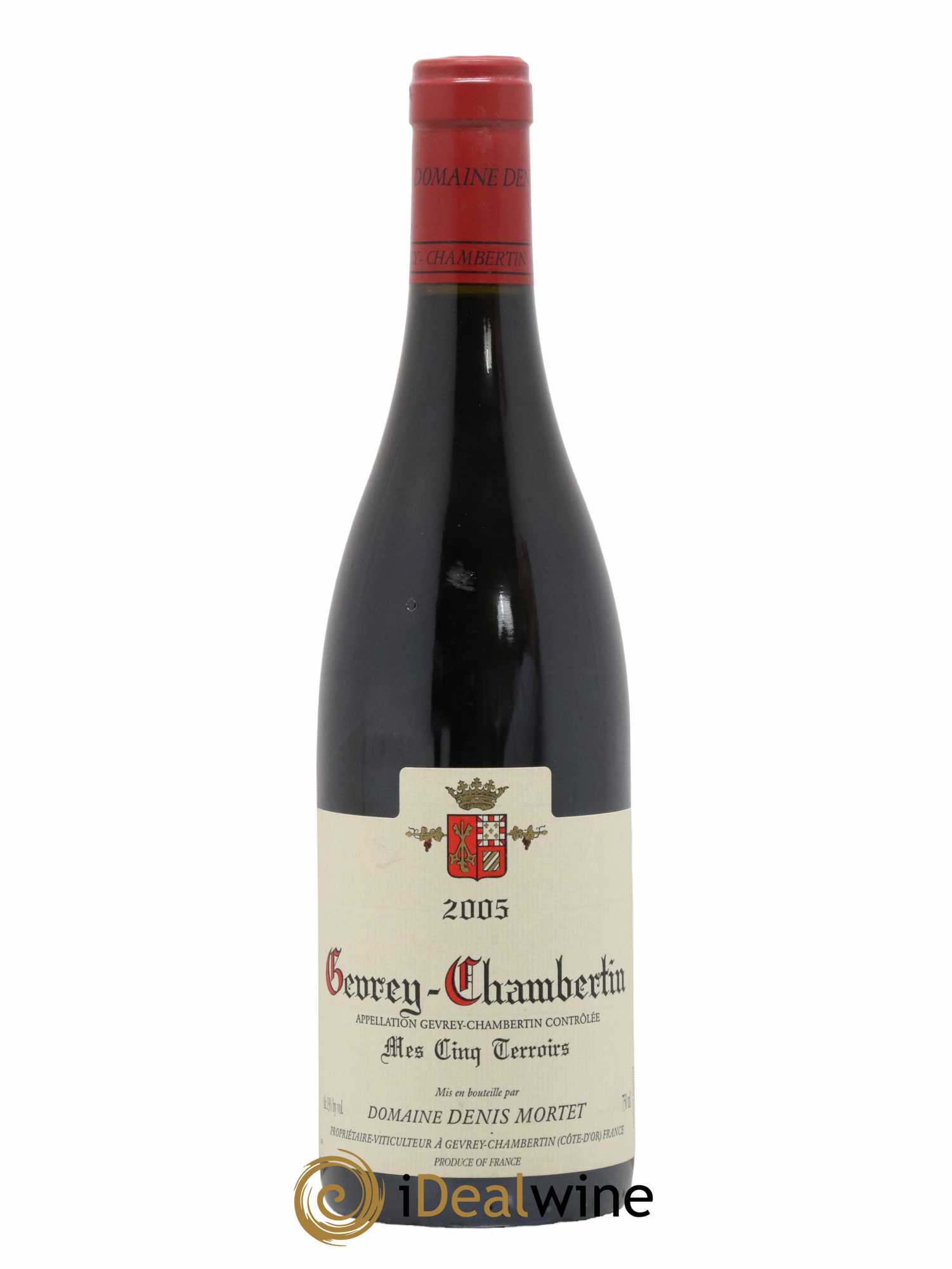 Gevrey-Chambertin Mes Cinq Terroirs Denis Mortet (Domaine) 2005 - Lot de 1 bouteille - 0