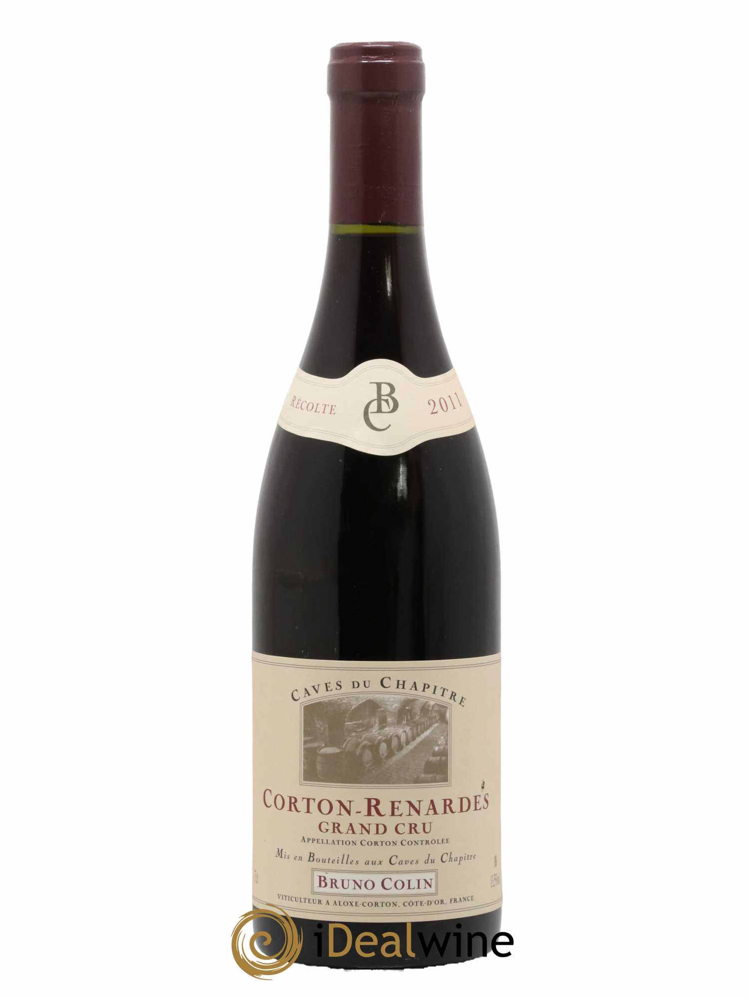 Corton Grand Cru Renardes Domaine Bruno Collin 2011 - Lot de 1 bouteille - 0