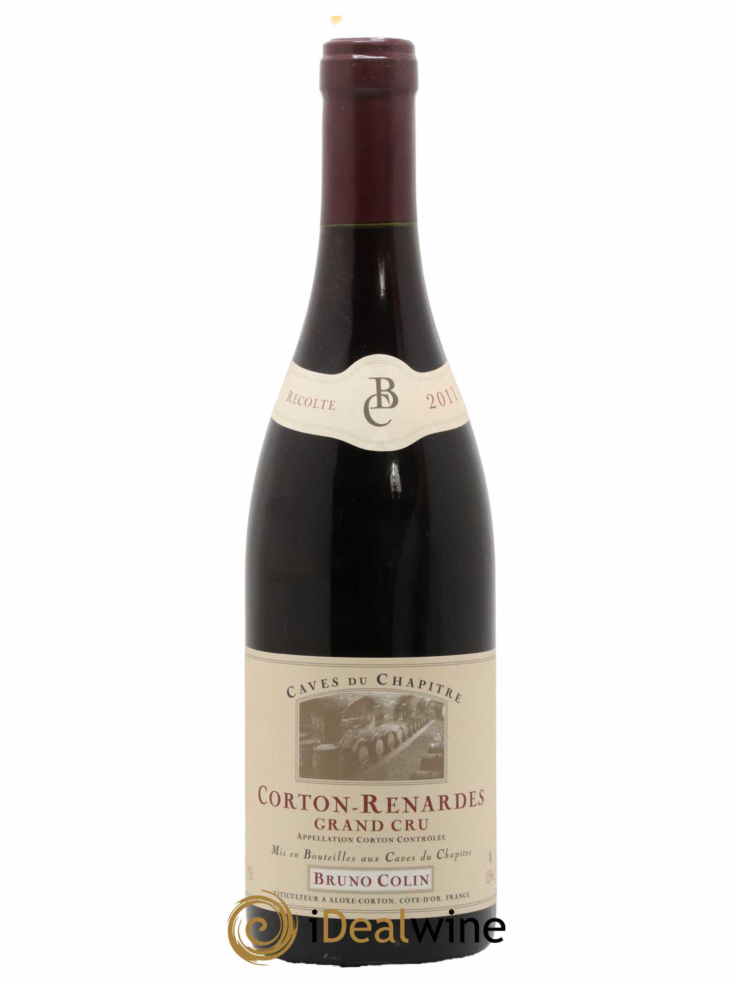 Corton Grand Cru Renardes Domaine Bruno Collin 2011 - Lot de 1 bouteille - 0