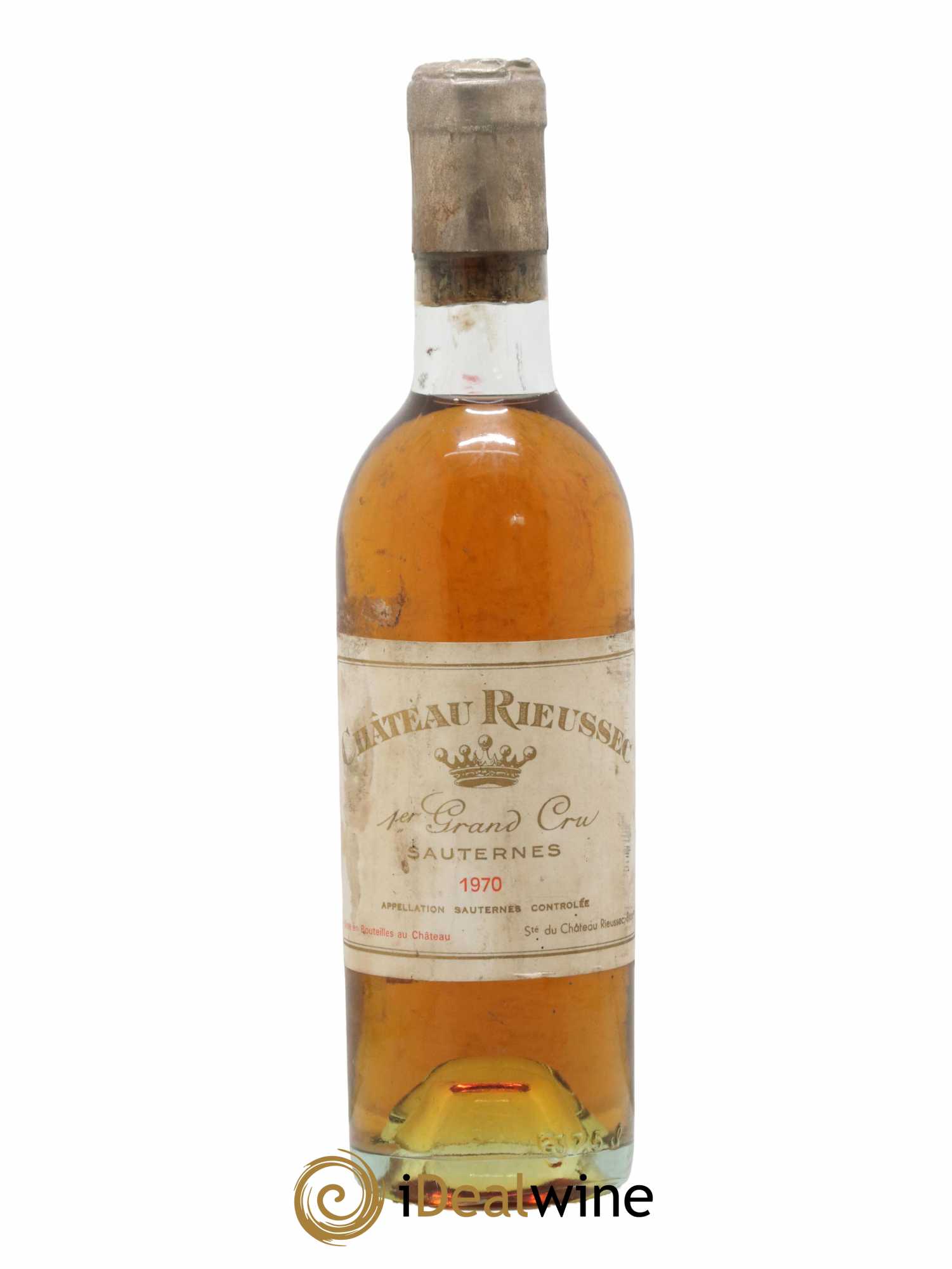 Château Rieussec 1er Grand Cru Classé 1970 - Posten von 1 Demi-Flasche - 0