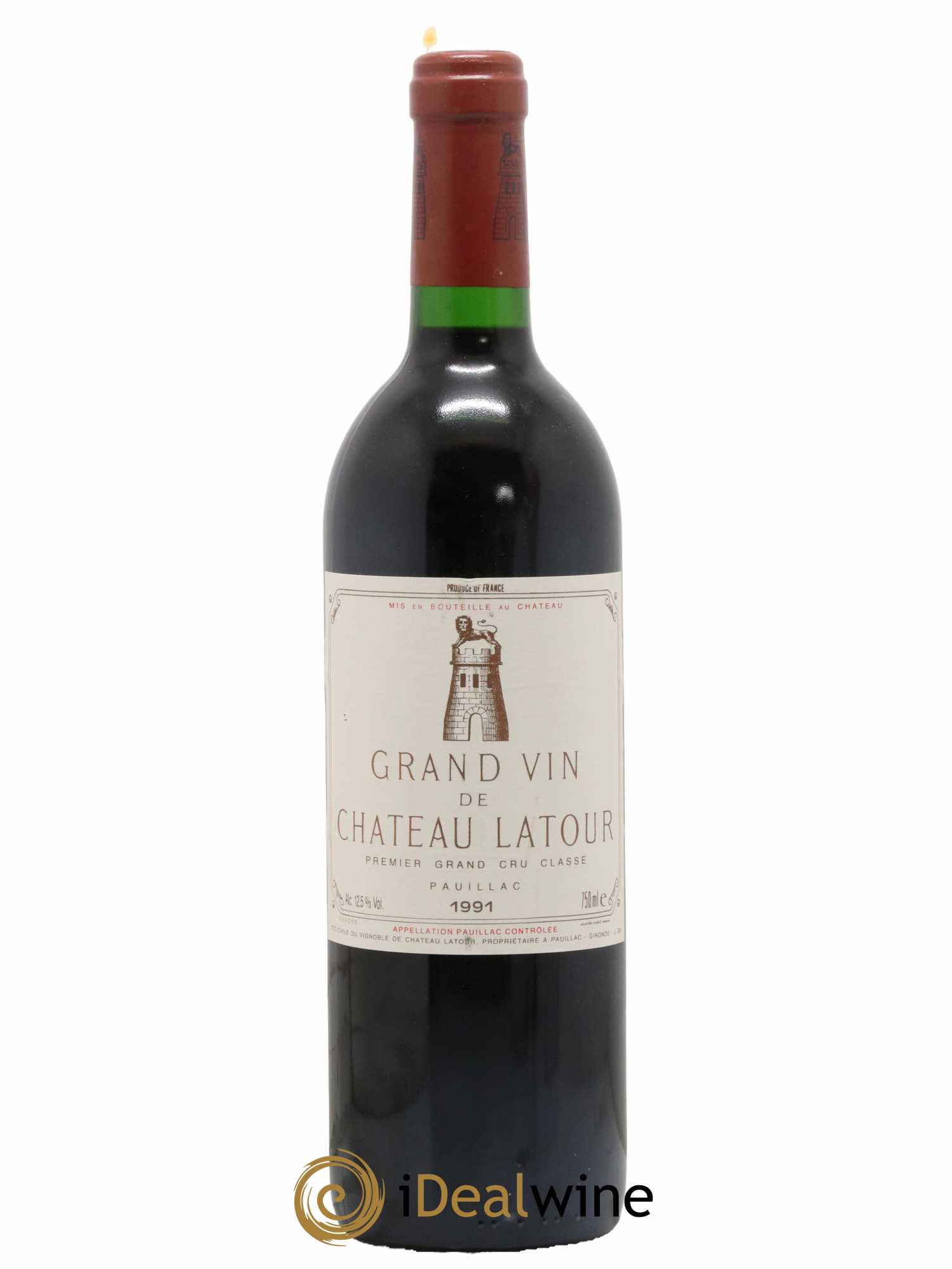 Château Latour 1er Grand Cru Classé 1991 - Lot of 1 bottle - 0