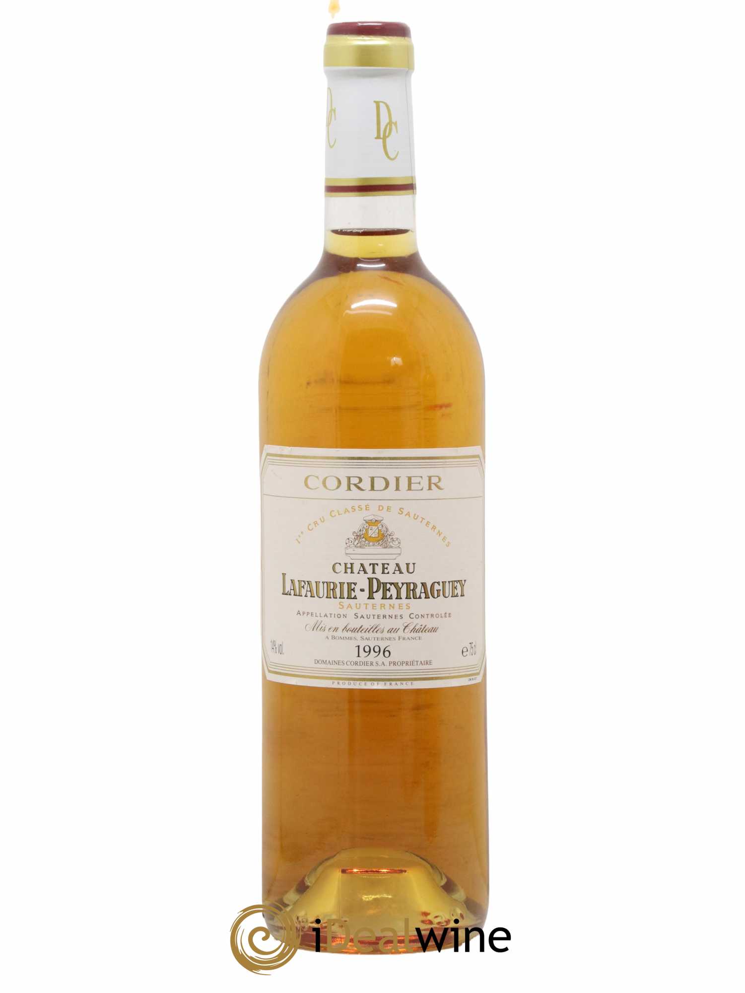 Château Lafaurie-Peyraguey 1er Grand Cru Classé 1996 - Lot de 1 bouteille - 0
