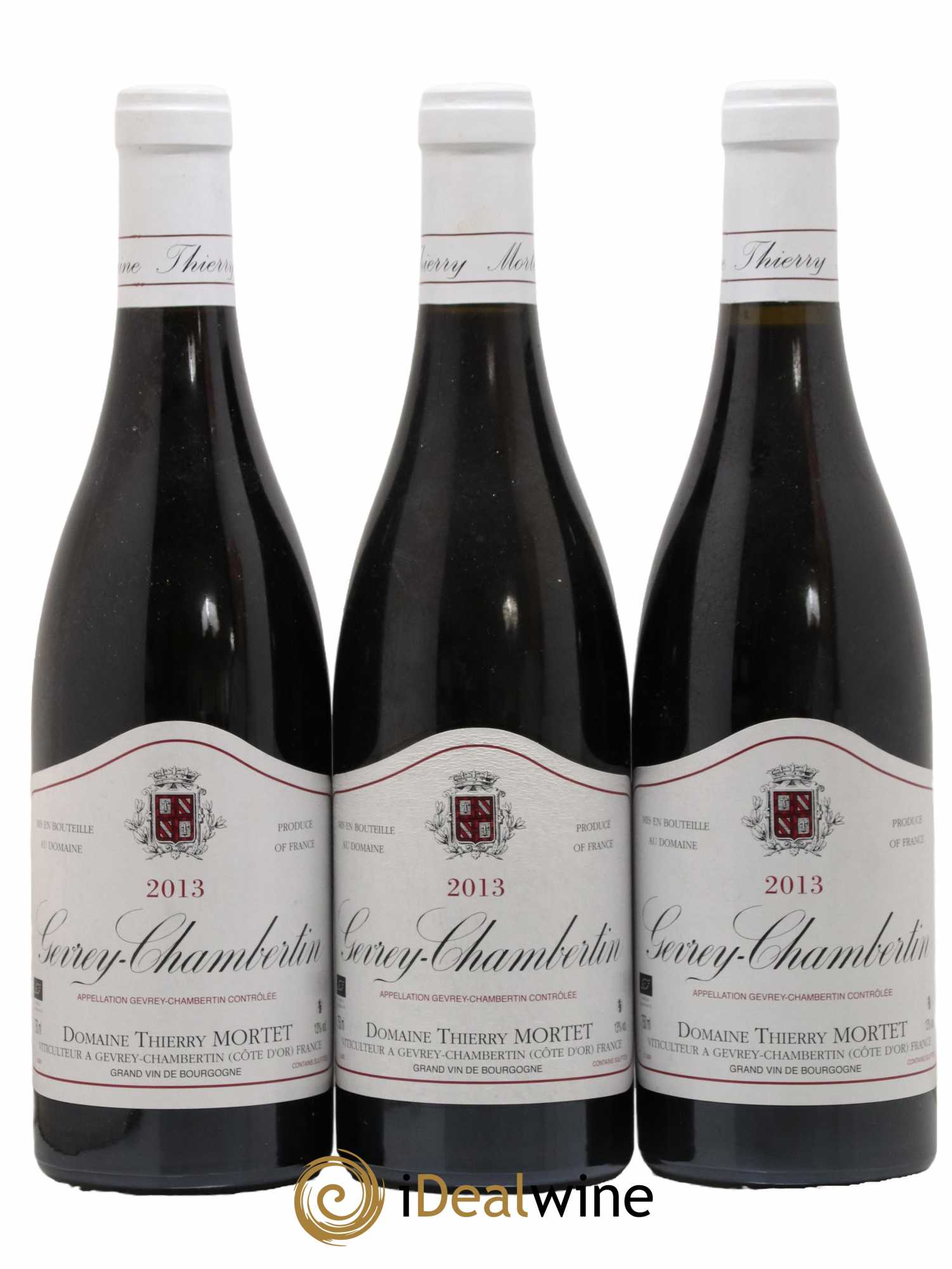 Gevrey-Chambertin Thierry Mortet (Domaine) 2013 - Lot de 3 bouteilles - 0