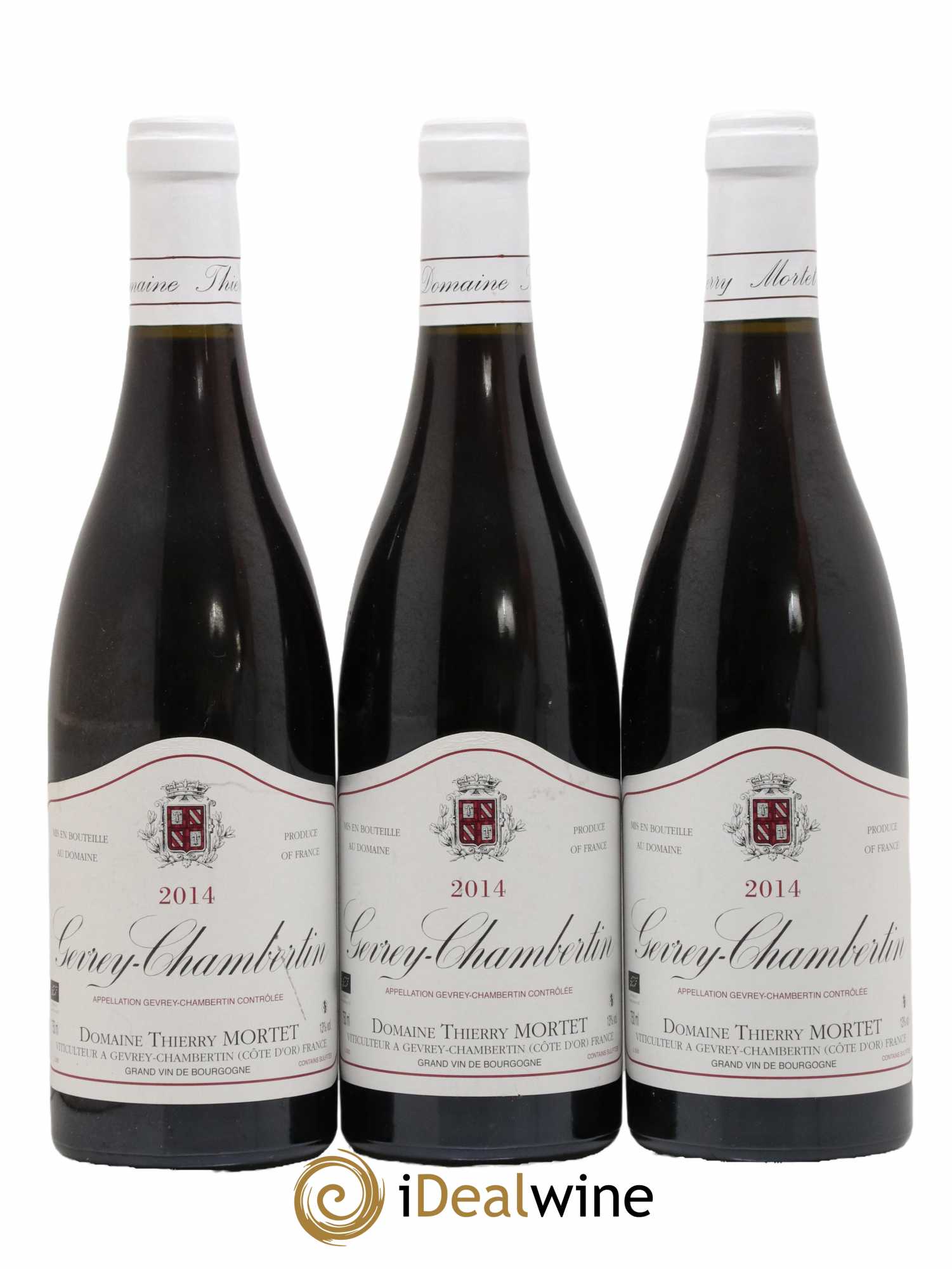 Gevrey-Chambertin Thierry Mortet (Domaine) 2014 - Lot de 3 bouteilles - 0