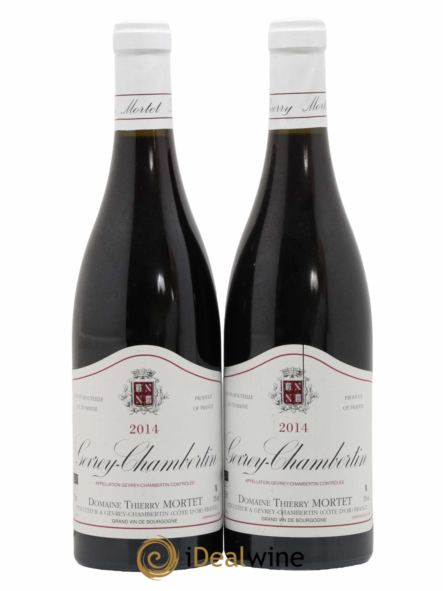 Gevrey-Chambertin Thierry Mortet (Domaine) 2014 - Lot de 2 bouteilles - 0