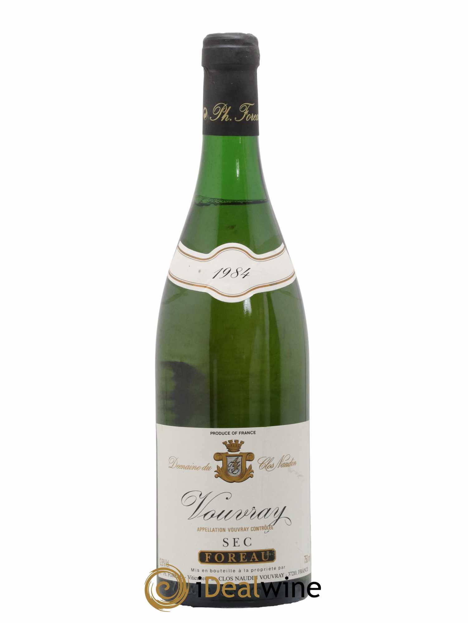 Vouvray Sec Clos Naudin - Philippe Foreau 1984 - Lot de 1 bouteille - 0