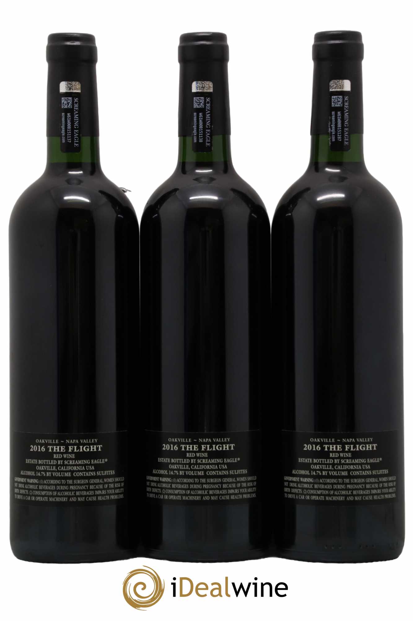 Oakville - Napa Valley The Flight Screaming Eagle 2016 - Posten von 3 Flaschen - 1