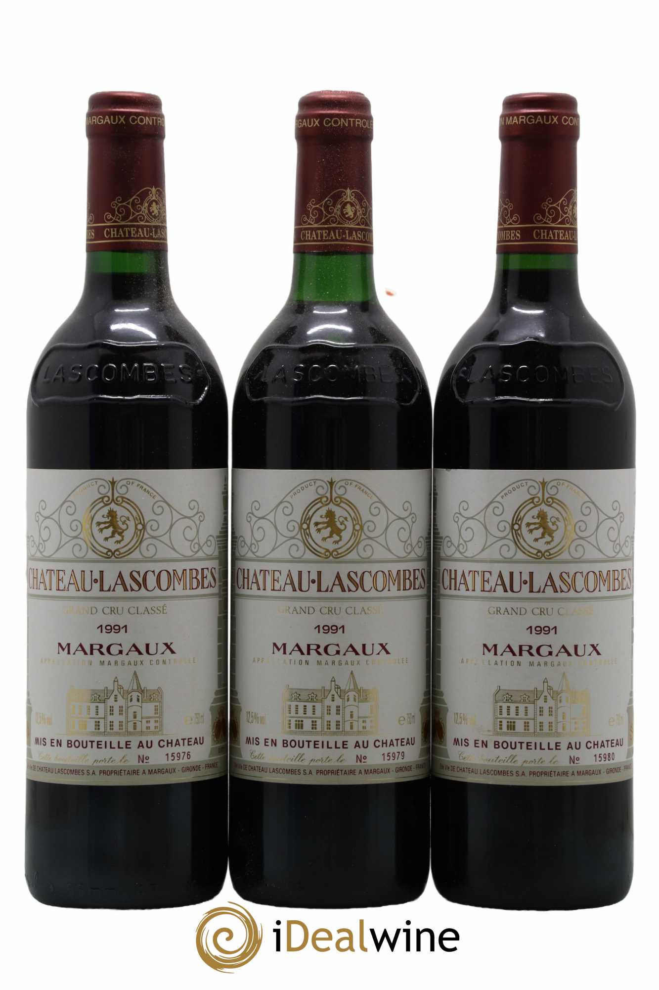 Château Lascombes 2ème Grand Cru Classé 1991 - Lot of 6 bottles - 1