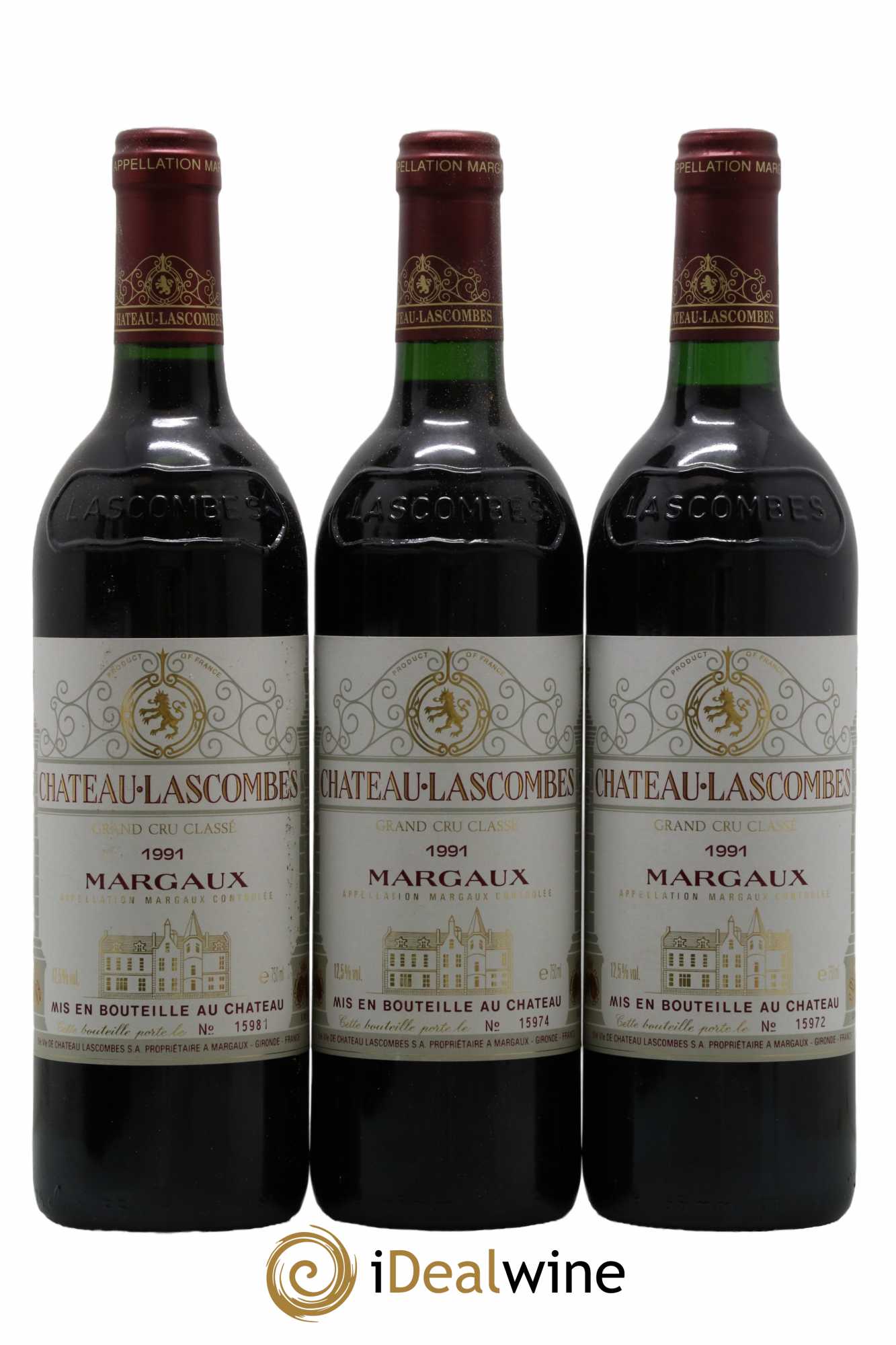 Château Lascombes 2ème Grand Cru Classé 1991 - Lot of 6 bottles - 2