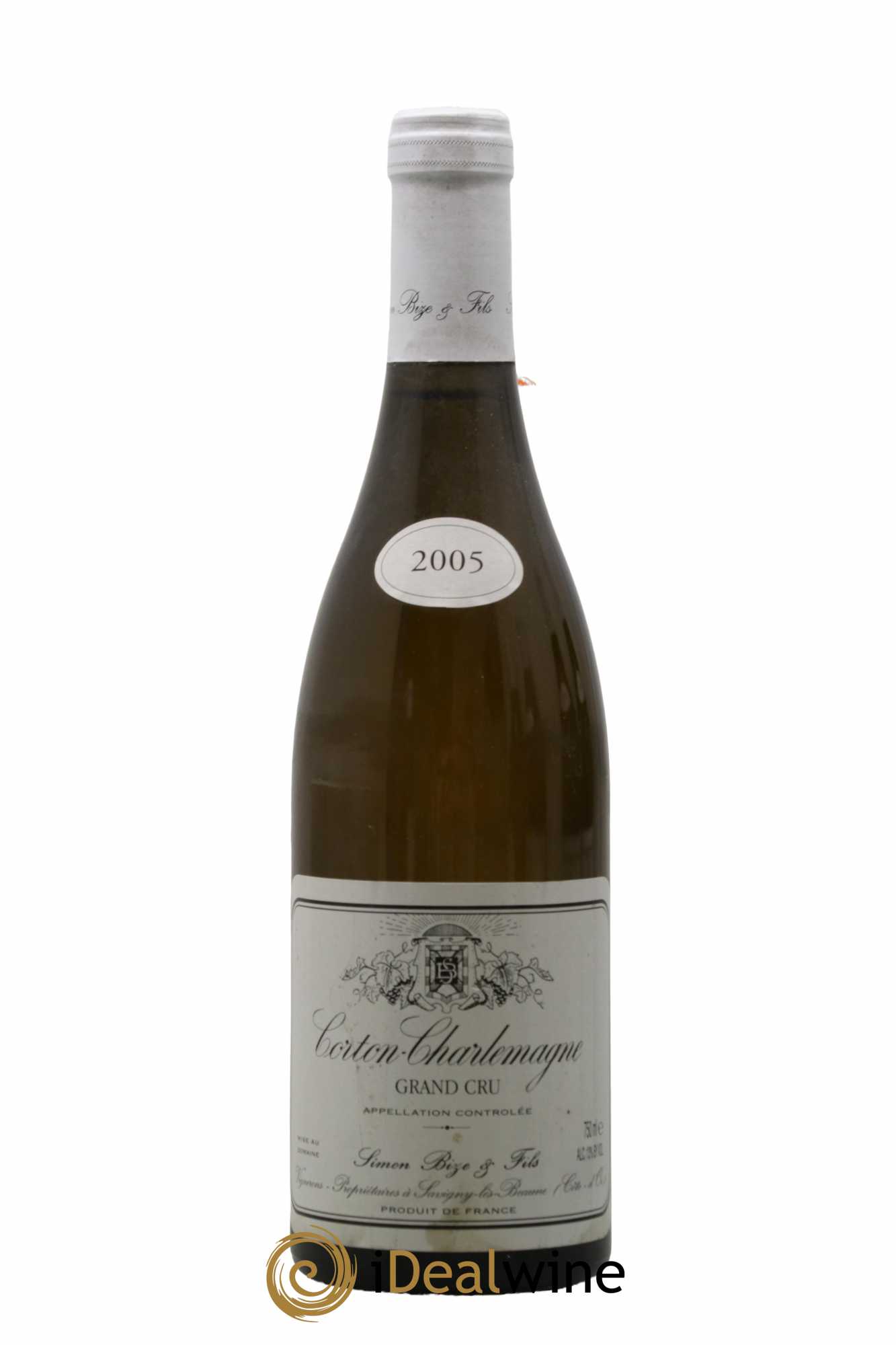 Corton-Charlemagne Grand Cru Simon Bize & Fils 2005 - Lot de 1 bouteille - 0