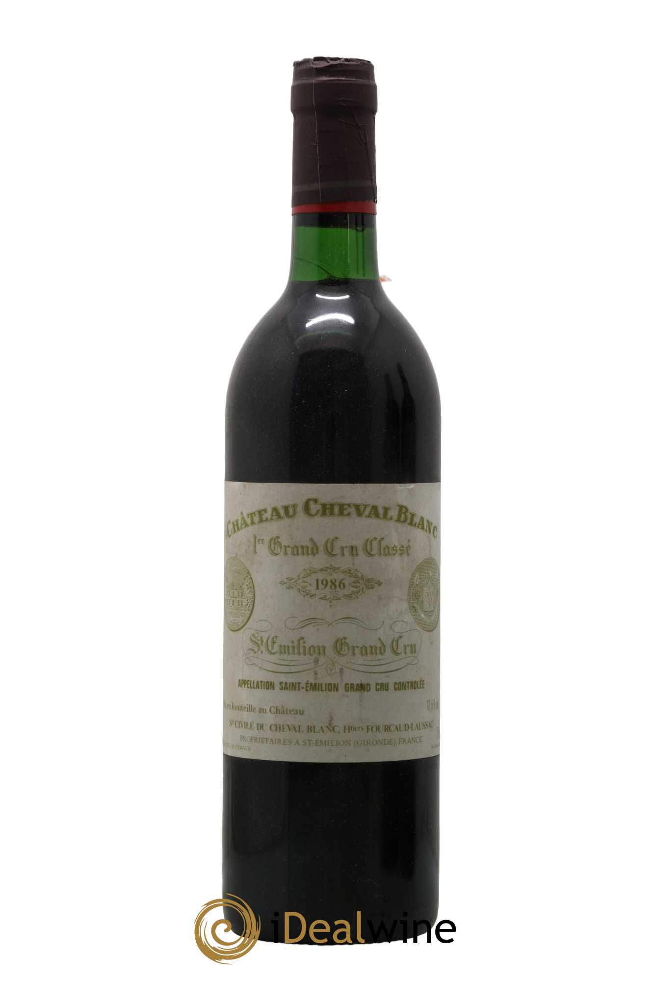 Château Cheval Blanc 1er Grand Cru Classé A 1986 - Lot de 1 bouteille - 0
