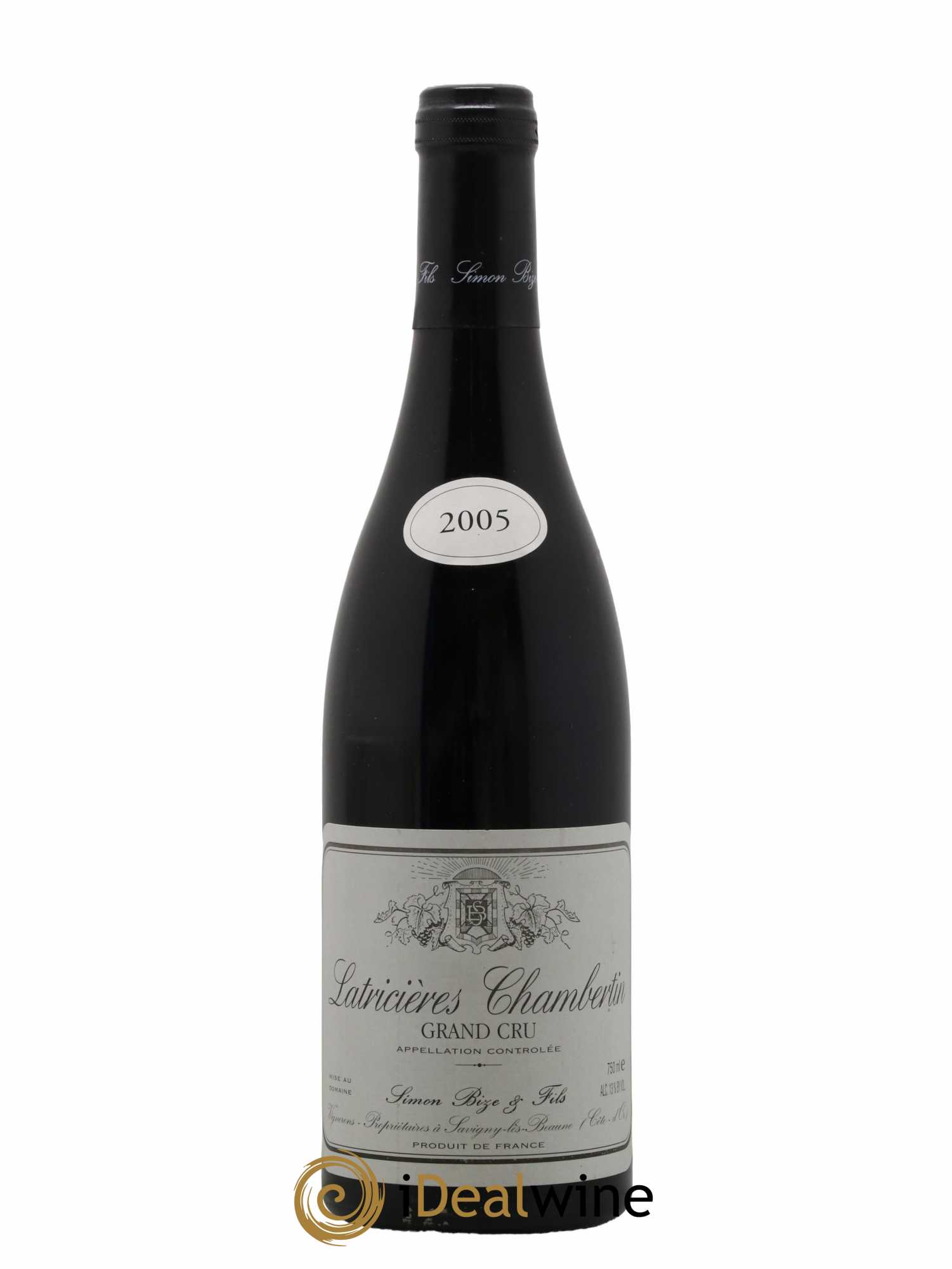 Latricières-Chambertin Grand Cru Simon Bize & Fils 2005 - Lot de 1 bouteille - 0
