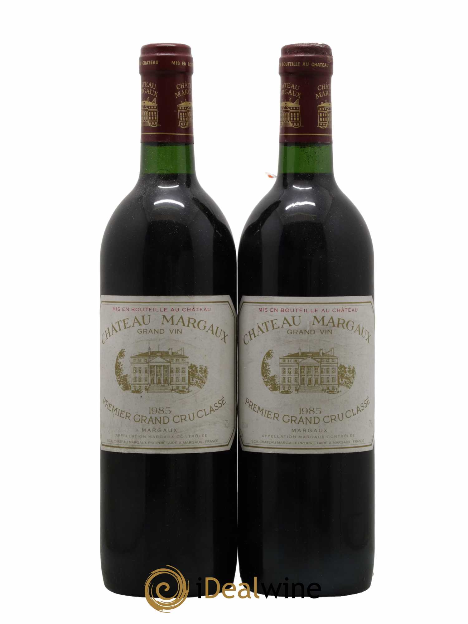 Château Margaux 1er Grand Cru Classé 1985 - Lot de 2 bouteilles - 0