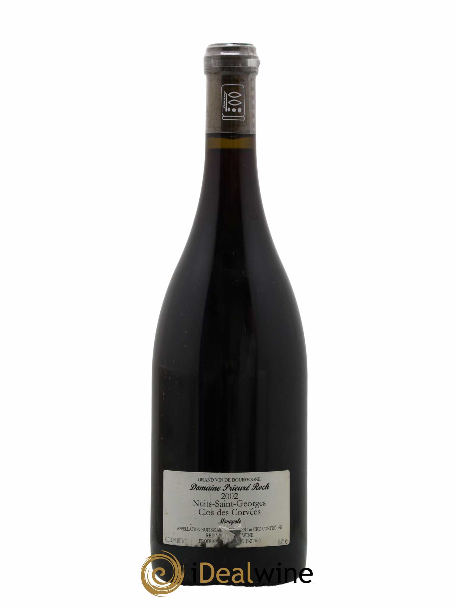 Nuits-Saint-Georges 1er Cru Le Clos des Corvées Prieuré Roch 2002 - Lot de 1 bouteille - 1