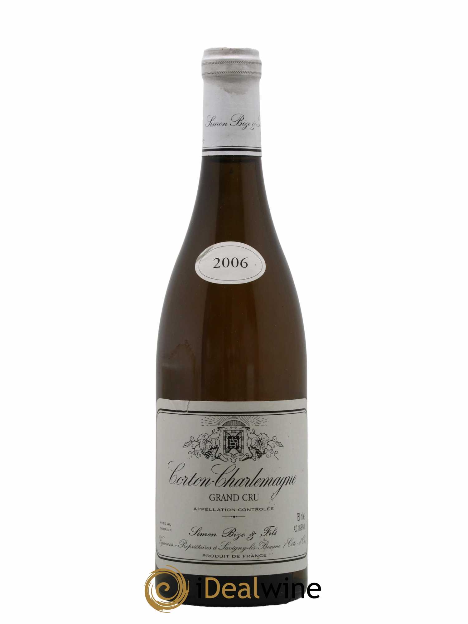 Corton-Charlemagne Grand Cru Simon Bize & Fils 2006 - Lot de 1 bouteille - 0