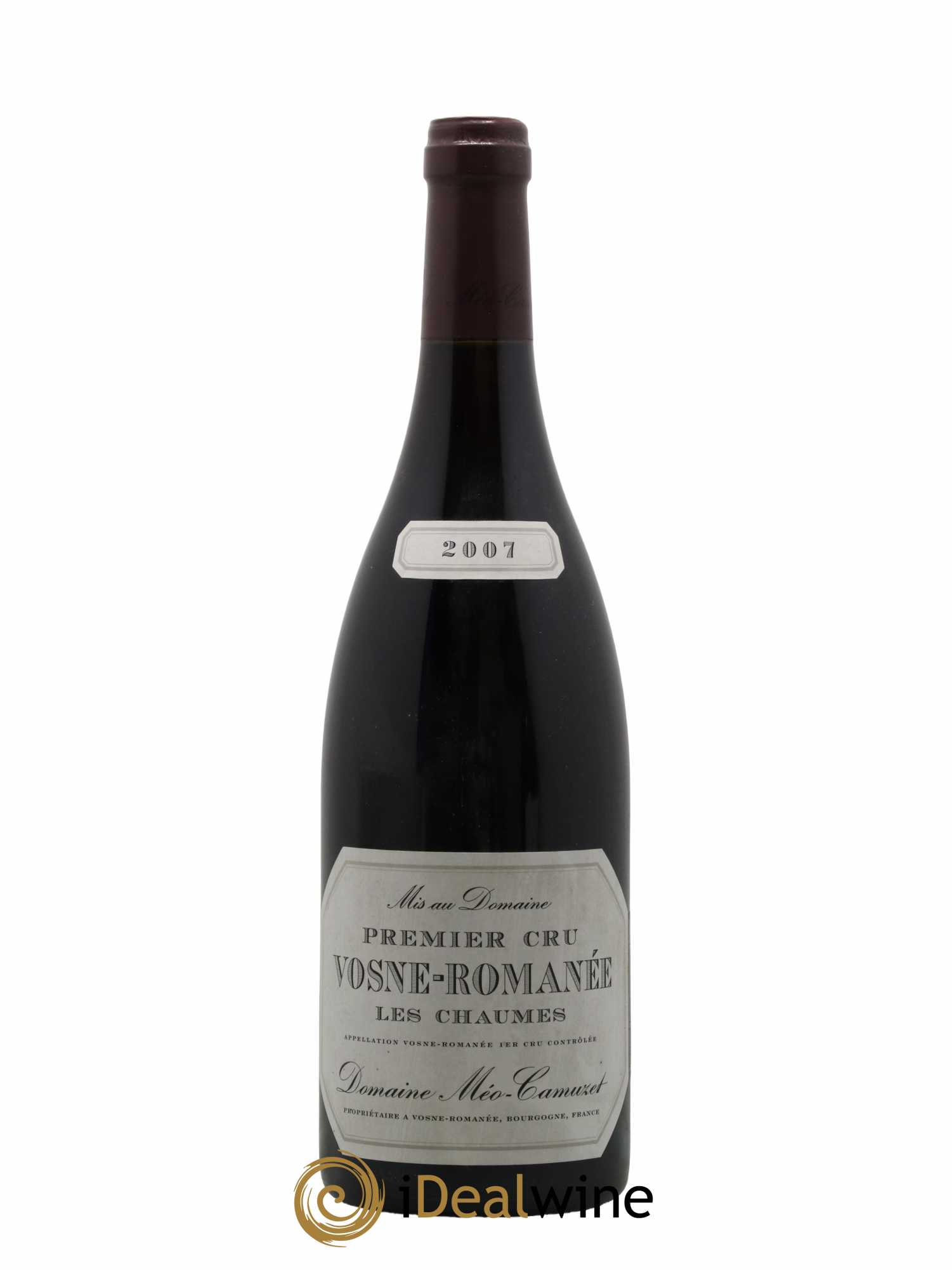 Vosne-Romanée 1er Cru Les Chaumes Méo-Camuzet (Domaine) 2007 - Lot de 1 bouteille - 0