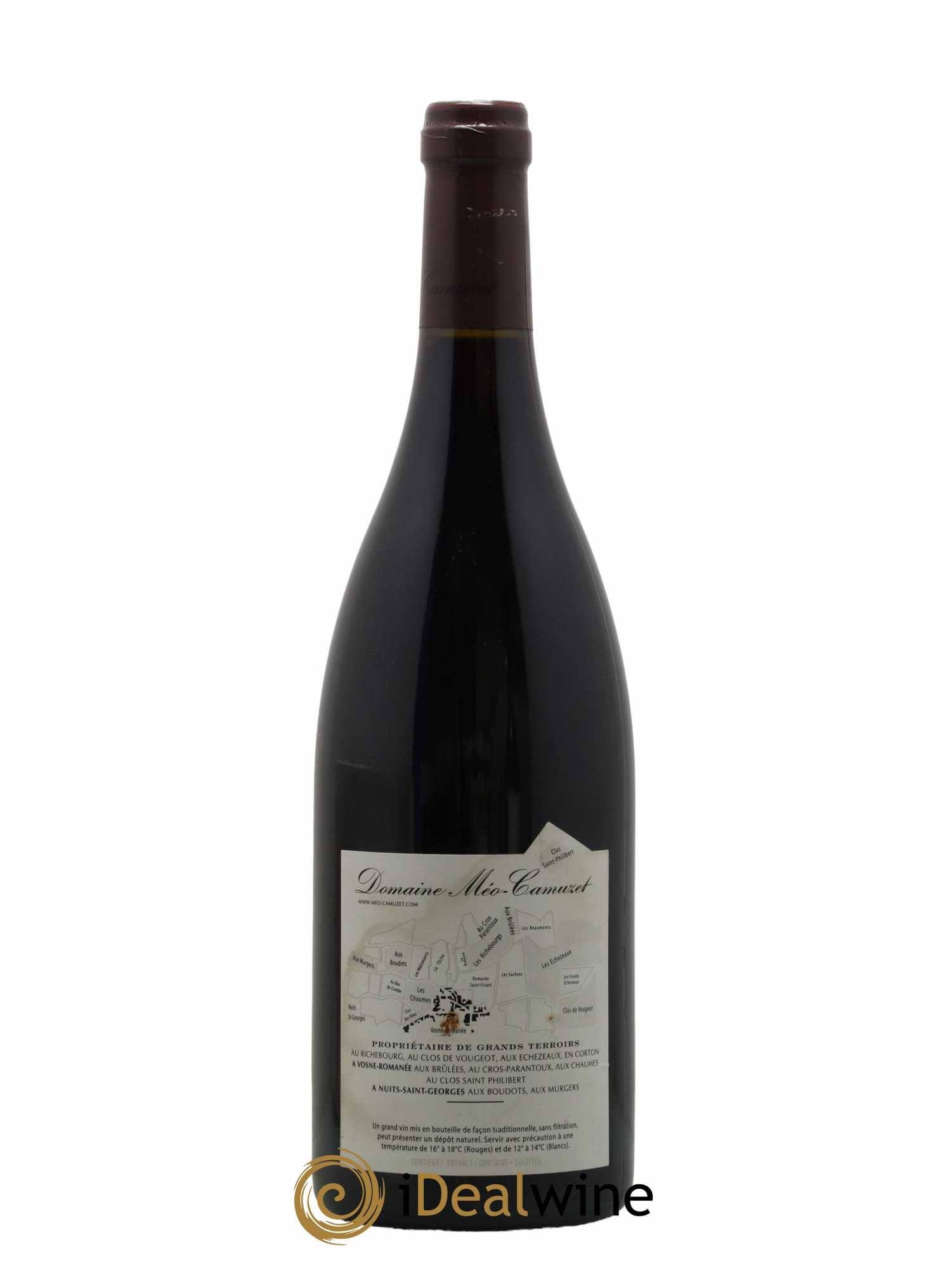 Vosne-Romanée 1er Cru Les Chaumes Méo-Camuzet (Domaine) 2007 - Lot de 1 bouteille - 1
