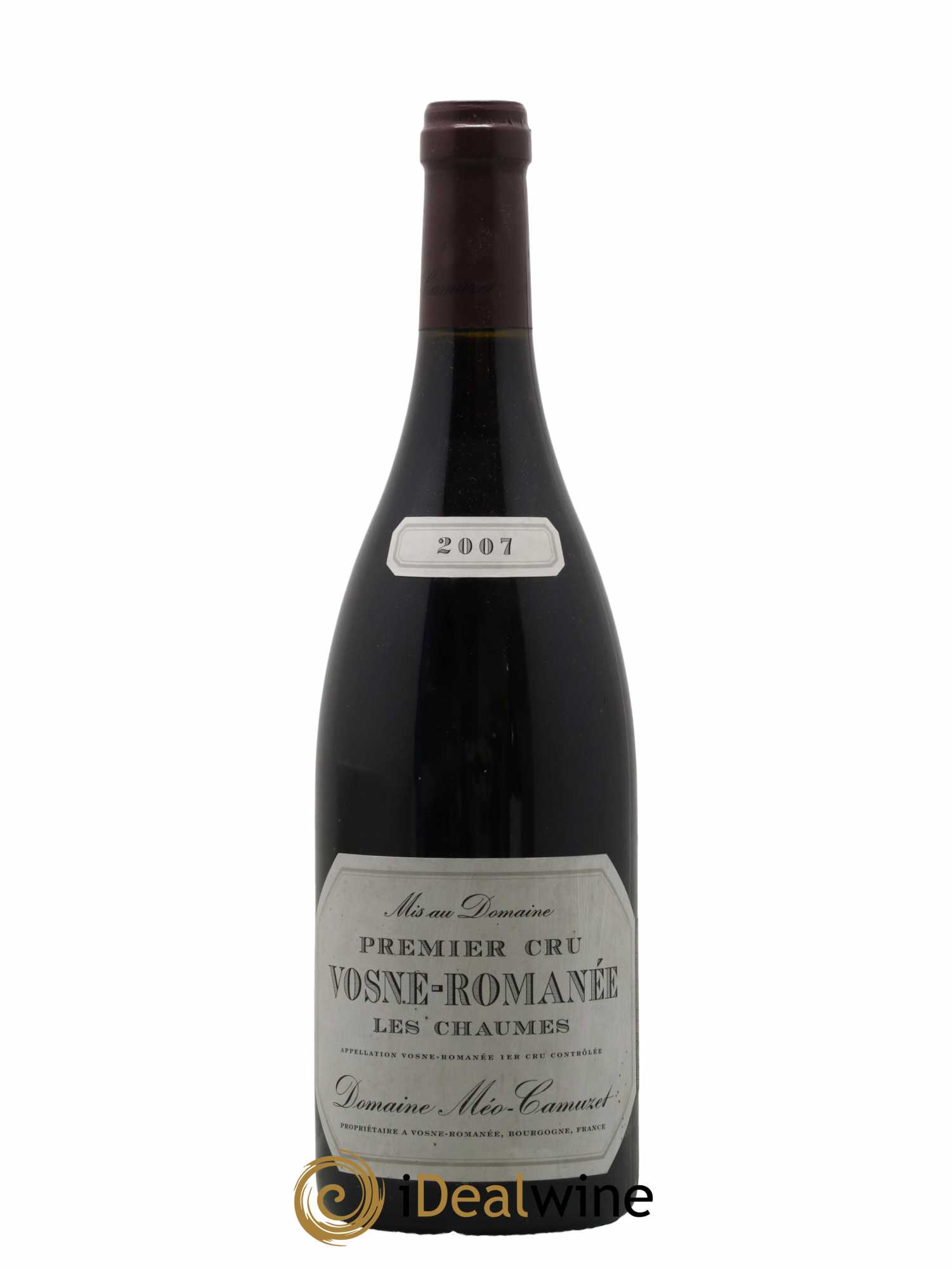Vosne-Romanée 1er Cru Les Chaumes Méo-Camuzet (Domaine) 2007 - Lot de 1 bouteille - 0
