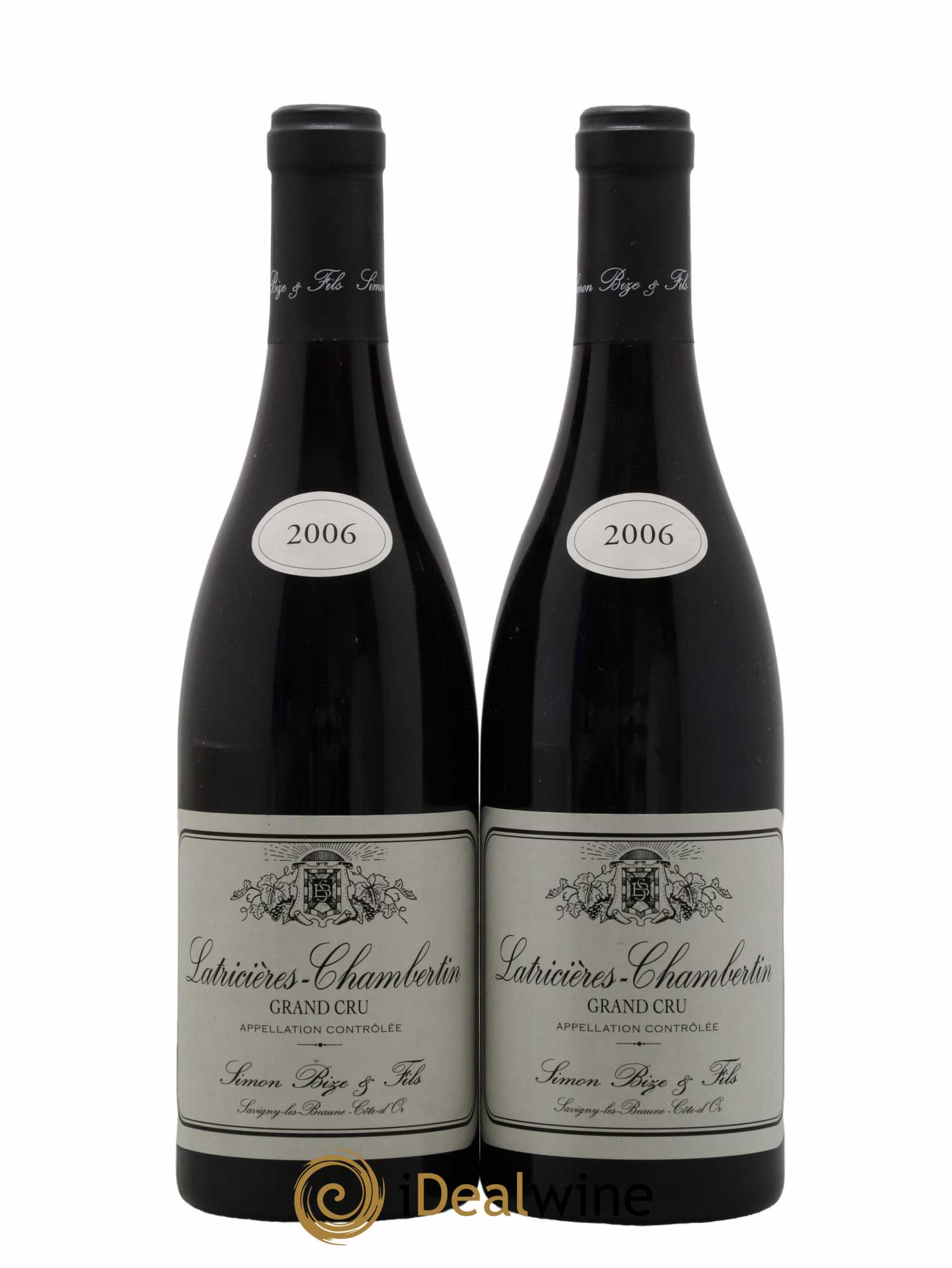 Latricières-Chambertin Grand Cru Simon Bize & Fils 2006 - Lot de 2 bouteilles - 0