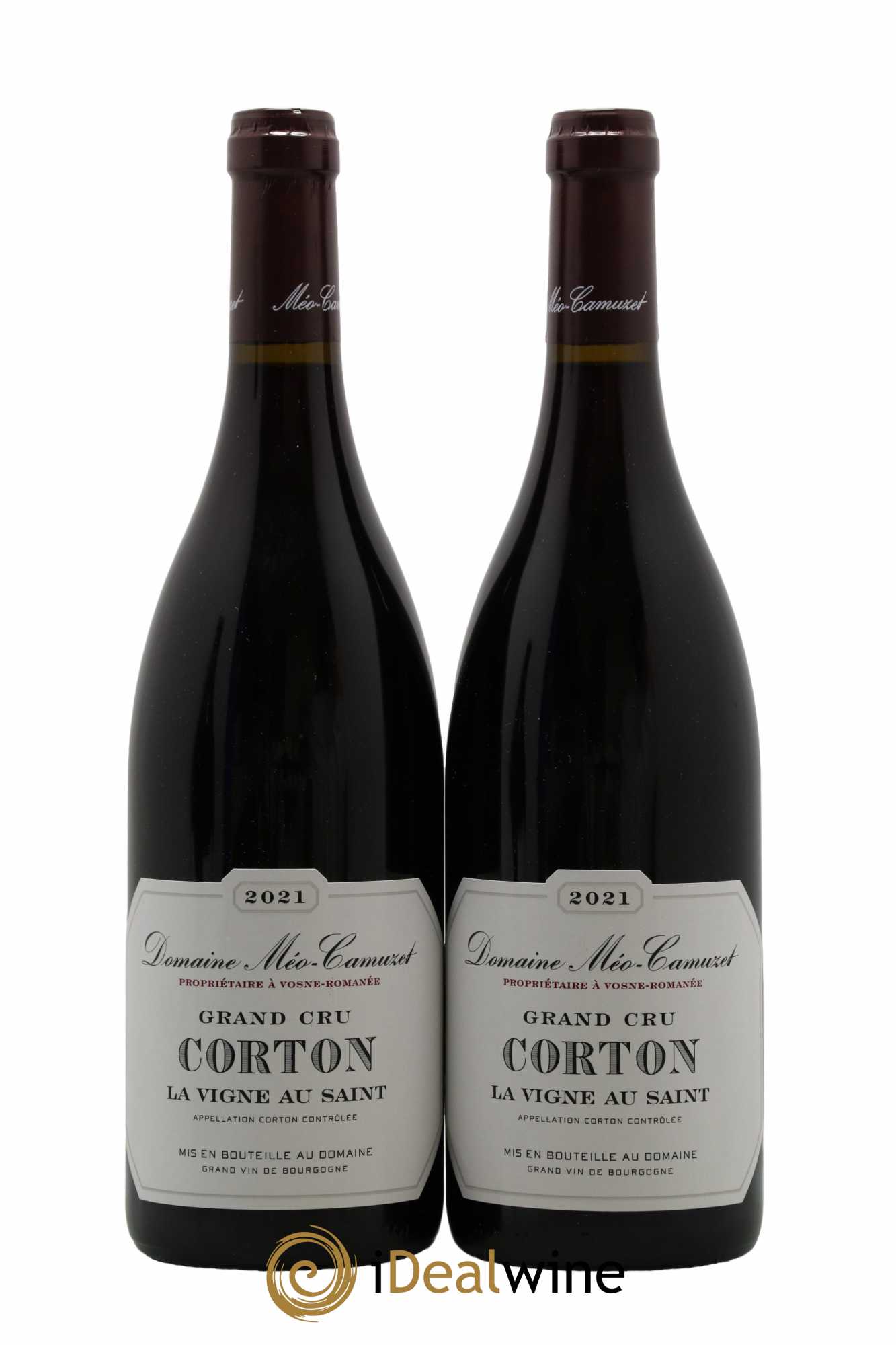 Corton Grand Cru La Vigne au Saint Méo-Camuzet (Domaine) 2021 - Lot de 2 bouteilles - 0