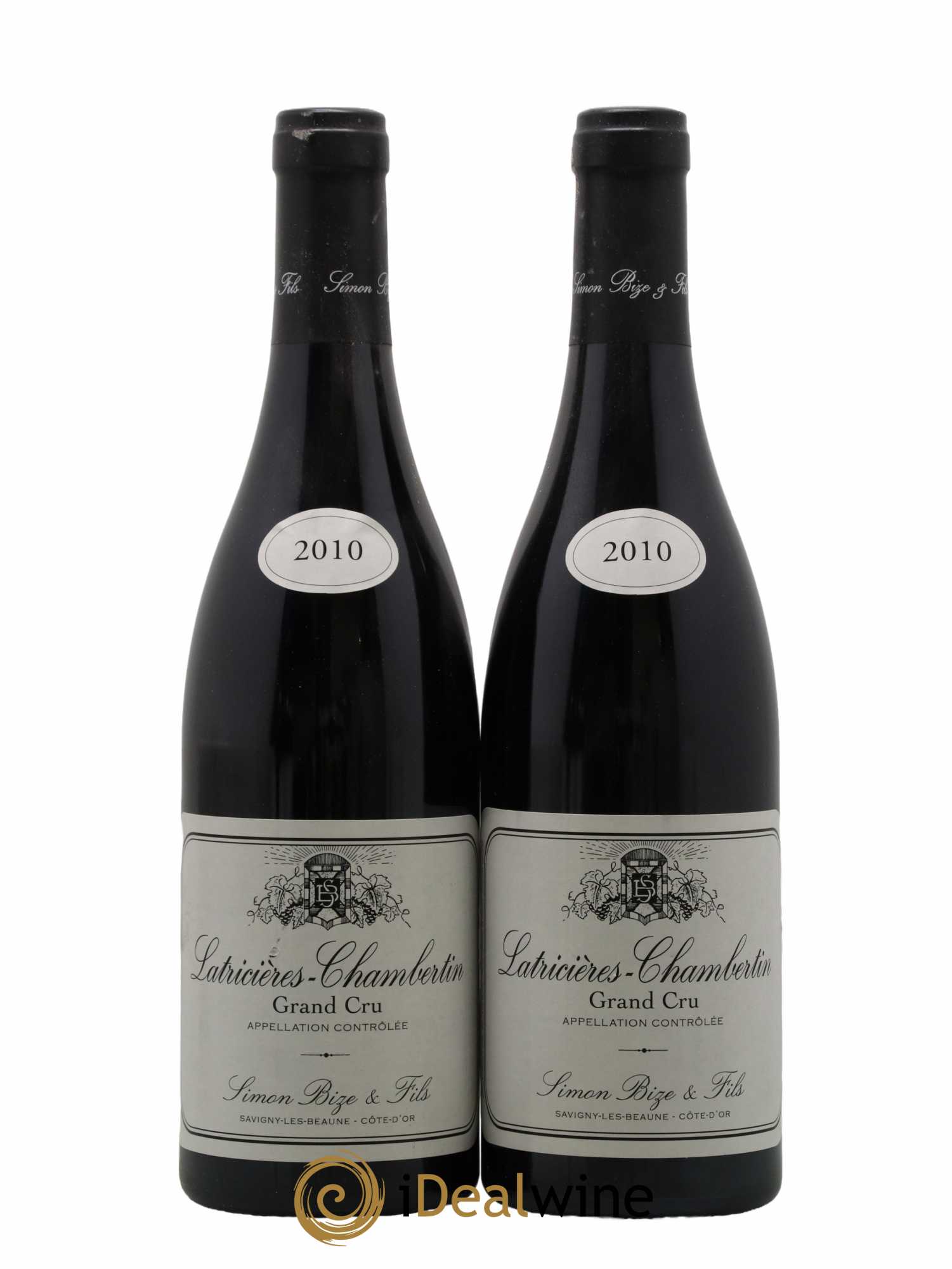 Latricières-Chambertin Grand Cru Simon Bize & Fils 2010 - Lot de 2 bouteilles - 0