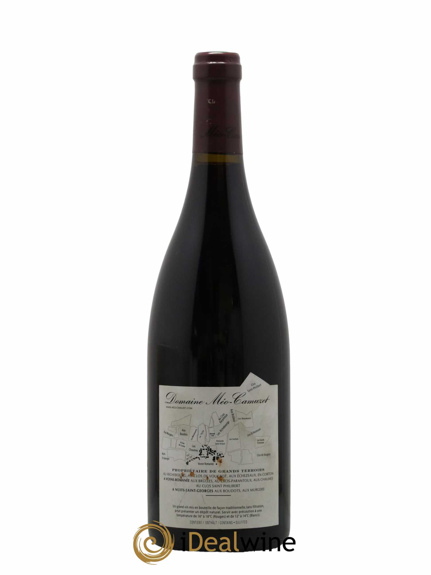 Vosne-Romanée 1er Cru Les Chaumes Méo-Camuzet (Domaine) 2008 - Lot de 1 bouteille - 1
