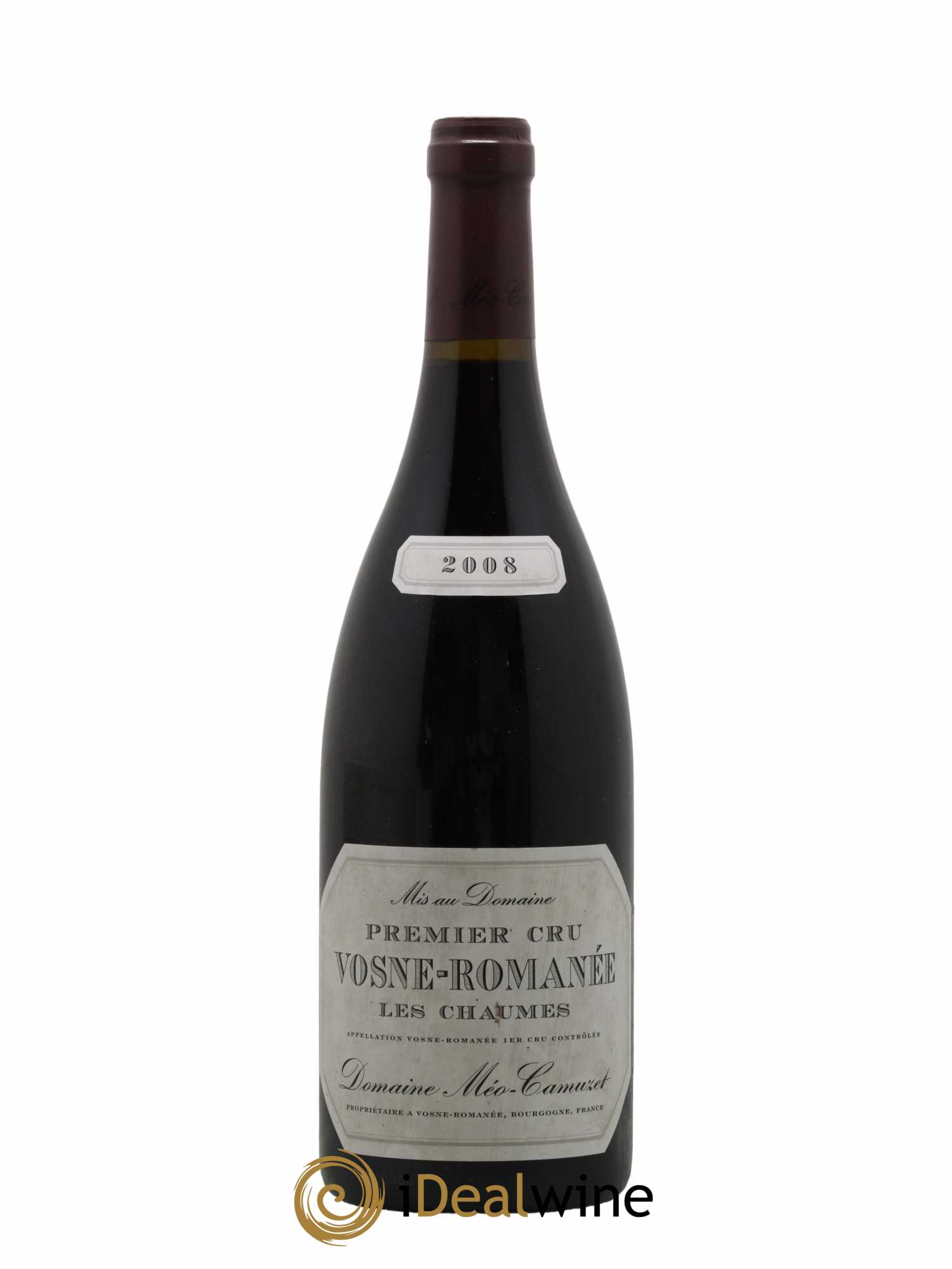 Vosne-Romanée 1er Cru Les Chaumes Méo-Camuzet (Domaine) 2008 - Lot de 1 bouteille - 0